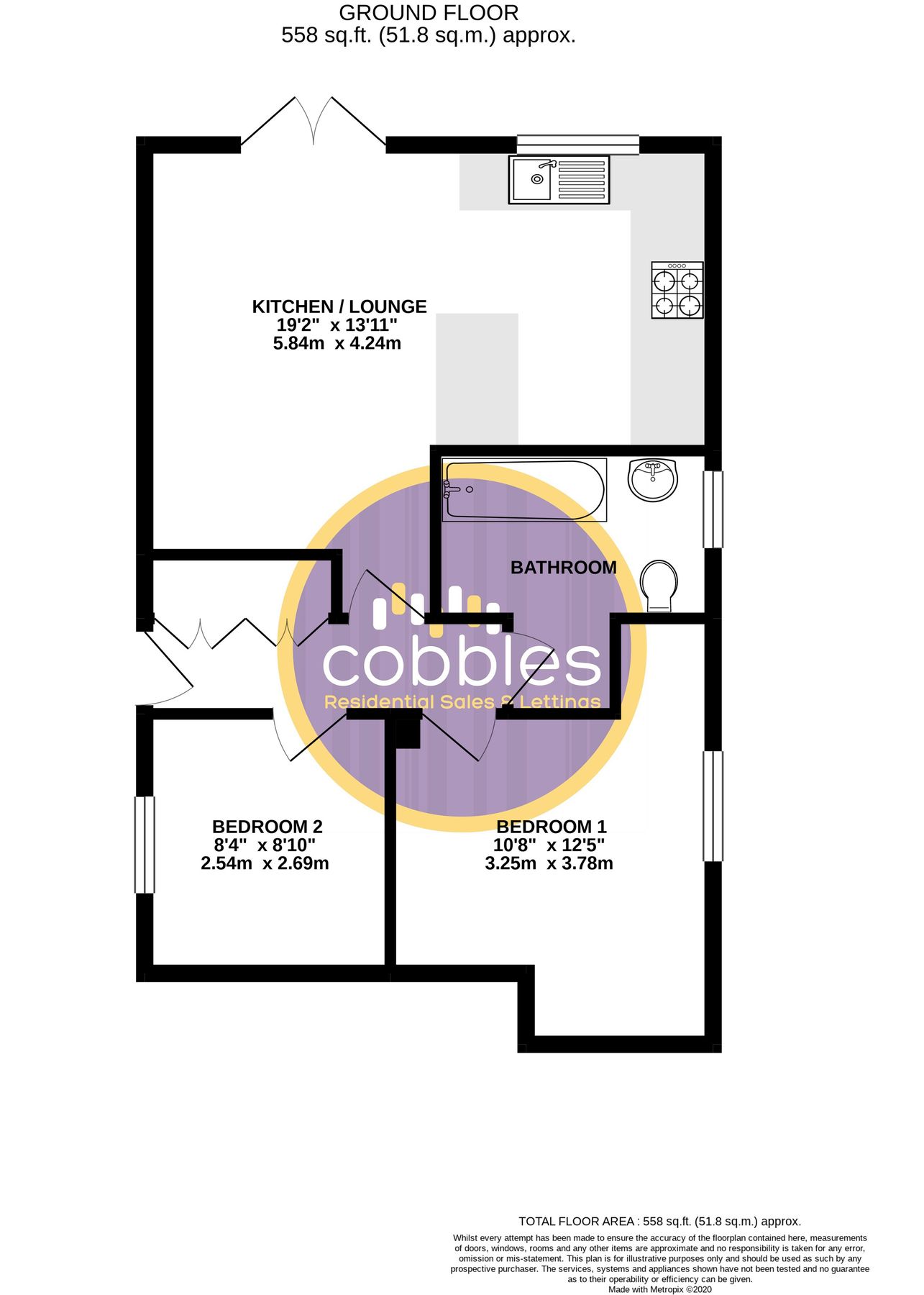 2 bed for sale in Madrid Road, Guildford GU2 Zoopla