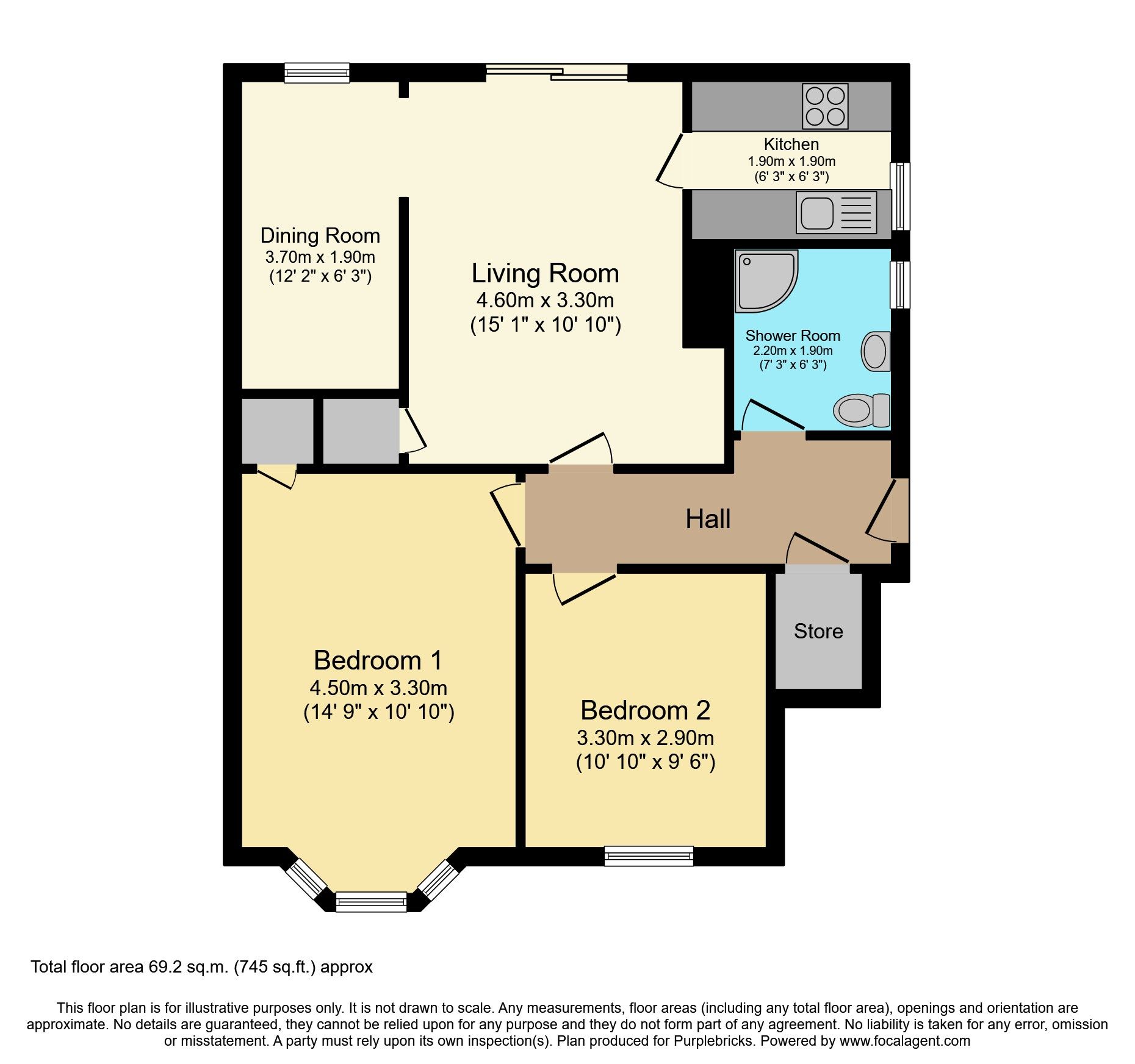 3 bed flat for sale in Fintry Drive, Glasgow G44 Zoopla