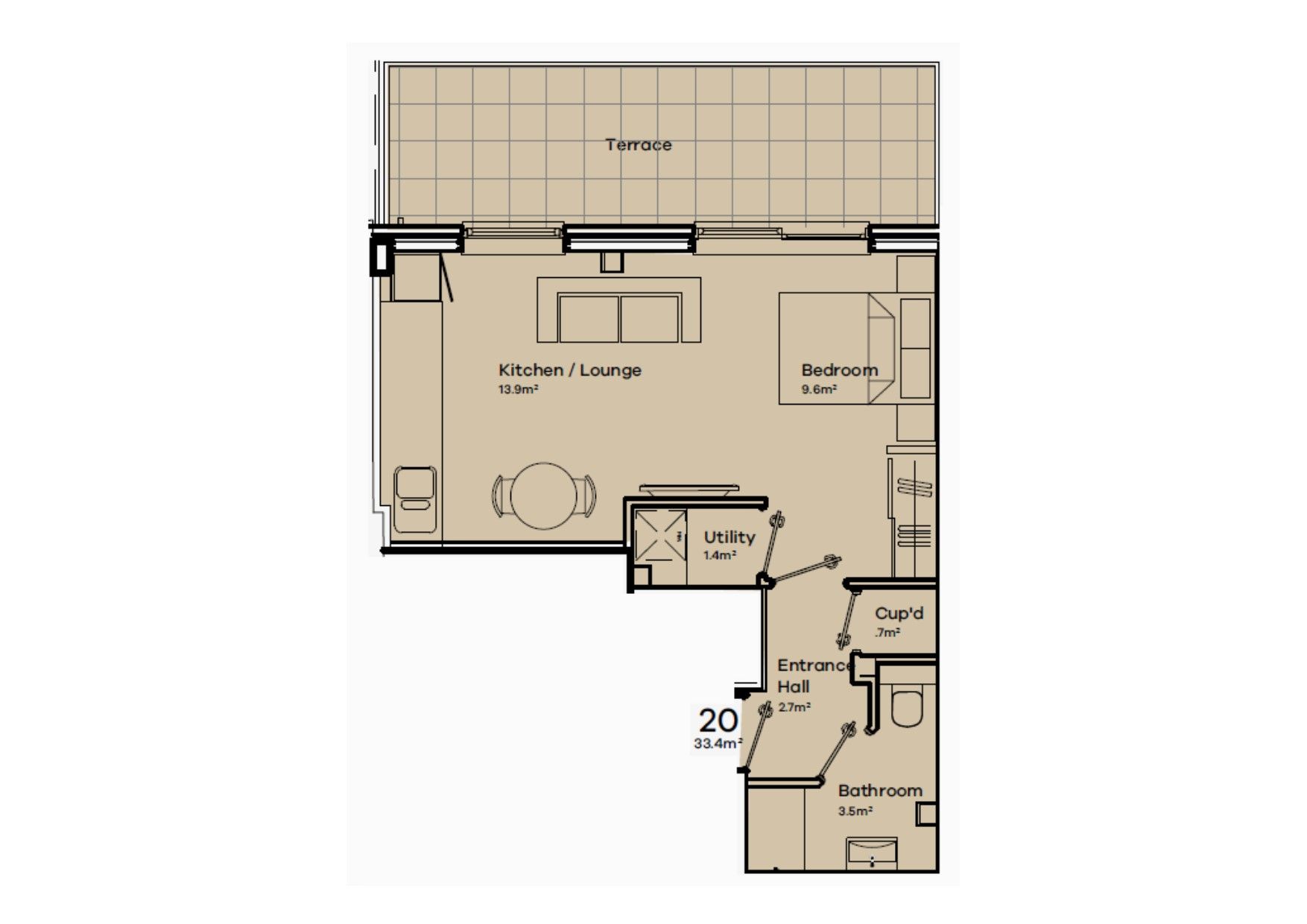New home, Studio for sale in Windmill Centre, Windmill Lane, Southall