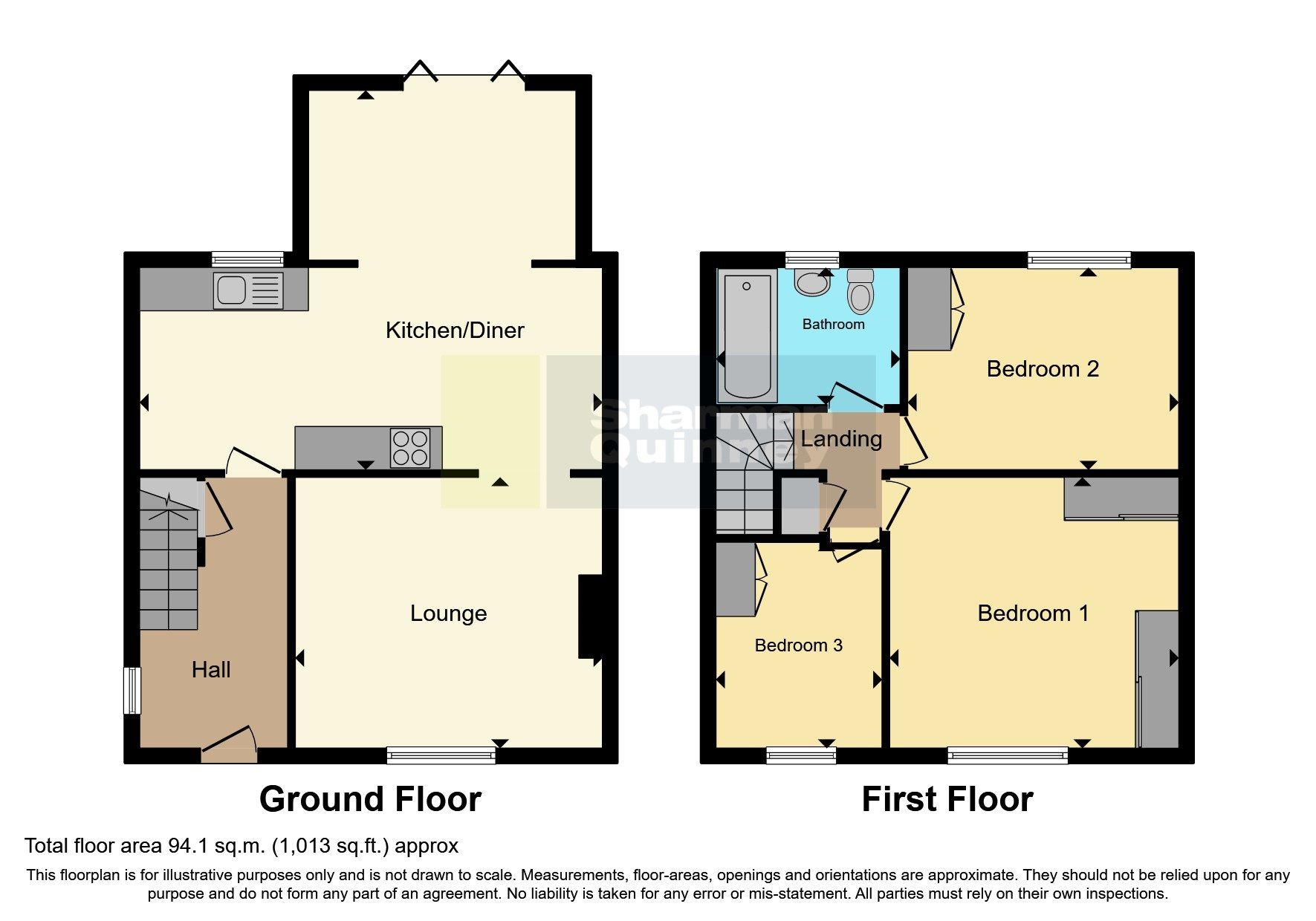 3 bed semidetached house for sale in Lancaster Way, Market Deeping
