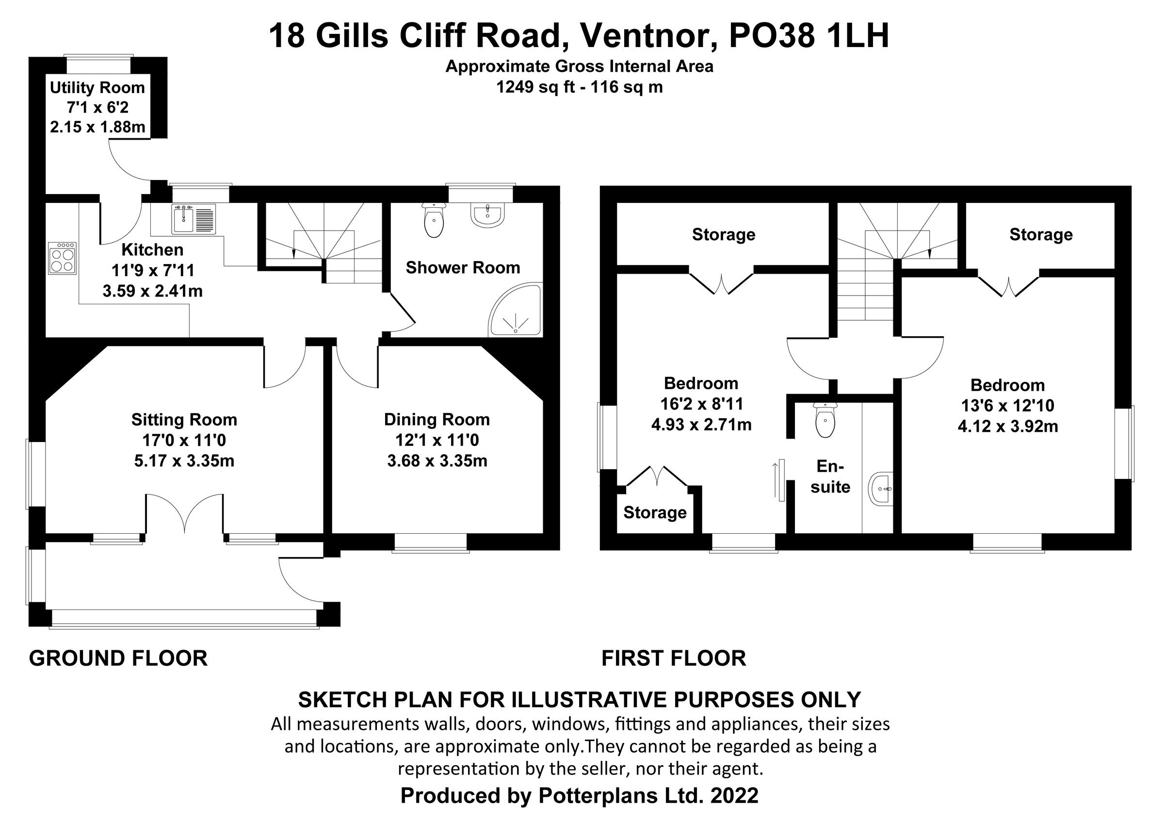 2 bed detached house for sale in Gills Cliff Road, Ventnor PO38 Zoopla
