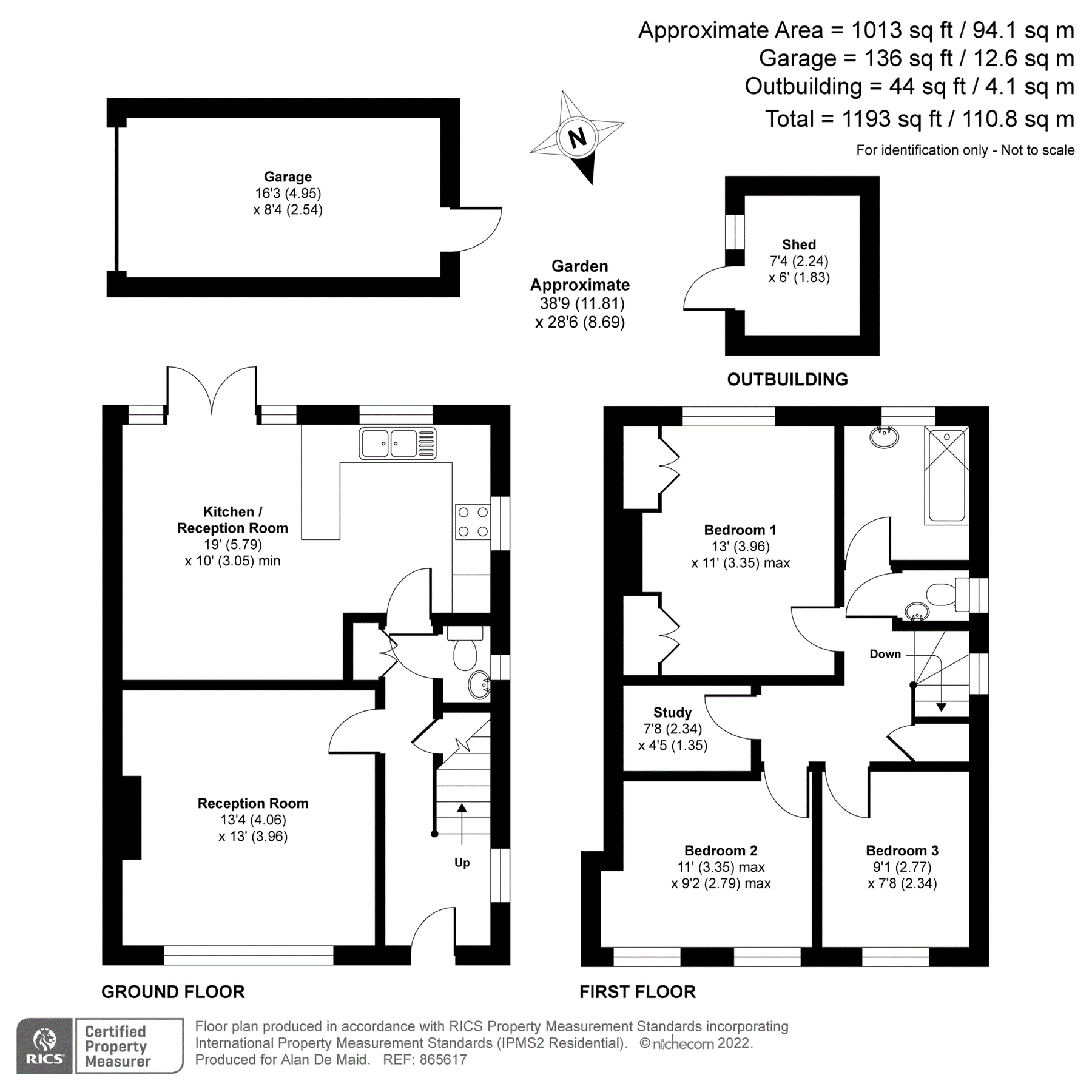 3 bed detached house for sale in Red Hill, Chislehurst BR7 Zoopla