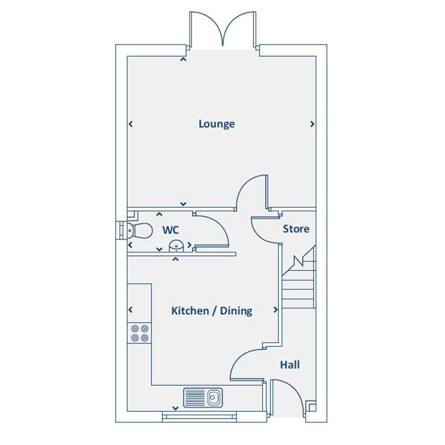 New home, 3 bed property for sale in "The Danbury" at Eakring Road