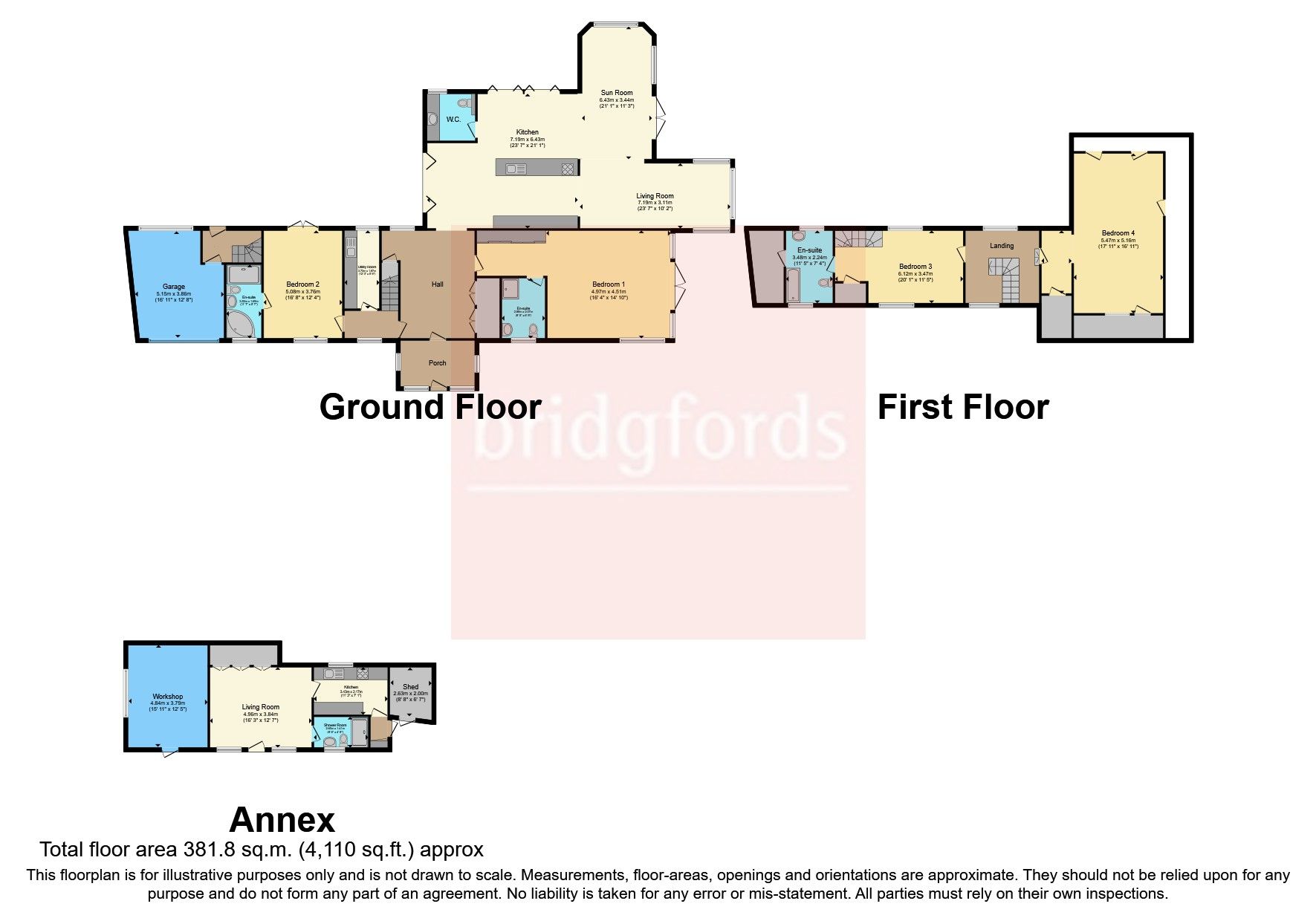 4 bed bungalow for sale in Dunnocksfold Road, Alsager, StokeOnTrent