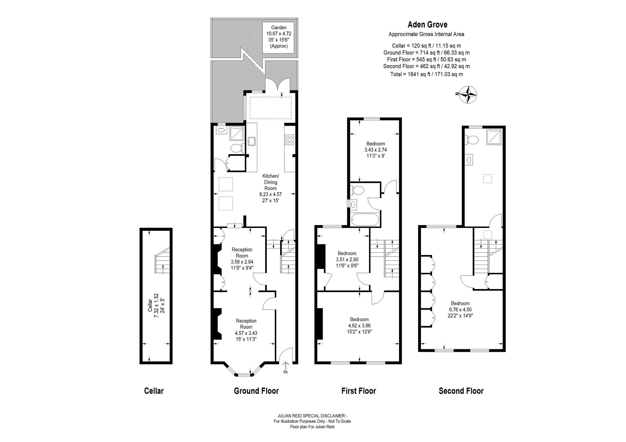 4 bed terraced house for sale in Aden Grove, London N16 Zoopla