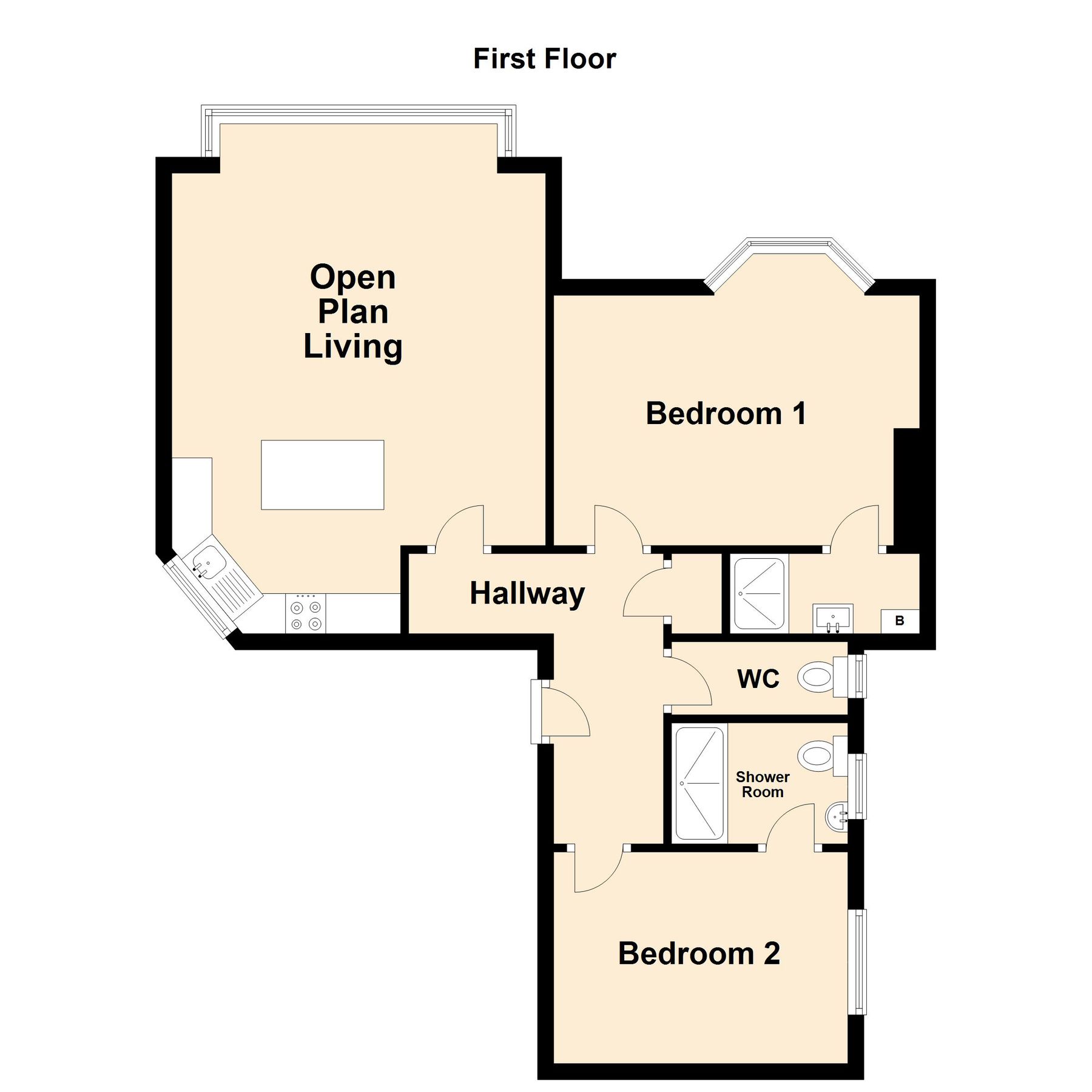 2 bed flat for sale in Shorncliffe Road, Folkestone CT20 Zoopla