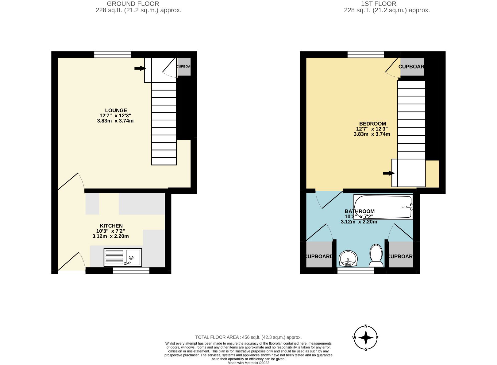 1 bed terraced house for sale in Embankment Road, Cattedown, Plymouth