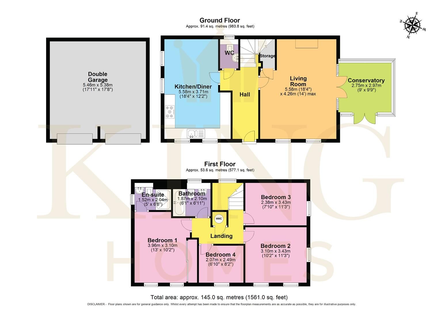 4 bed detached house for sale in Ross Crescent, Inkberrow, Worcester