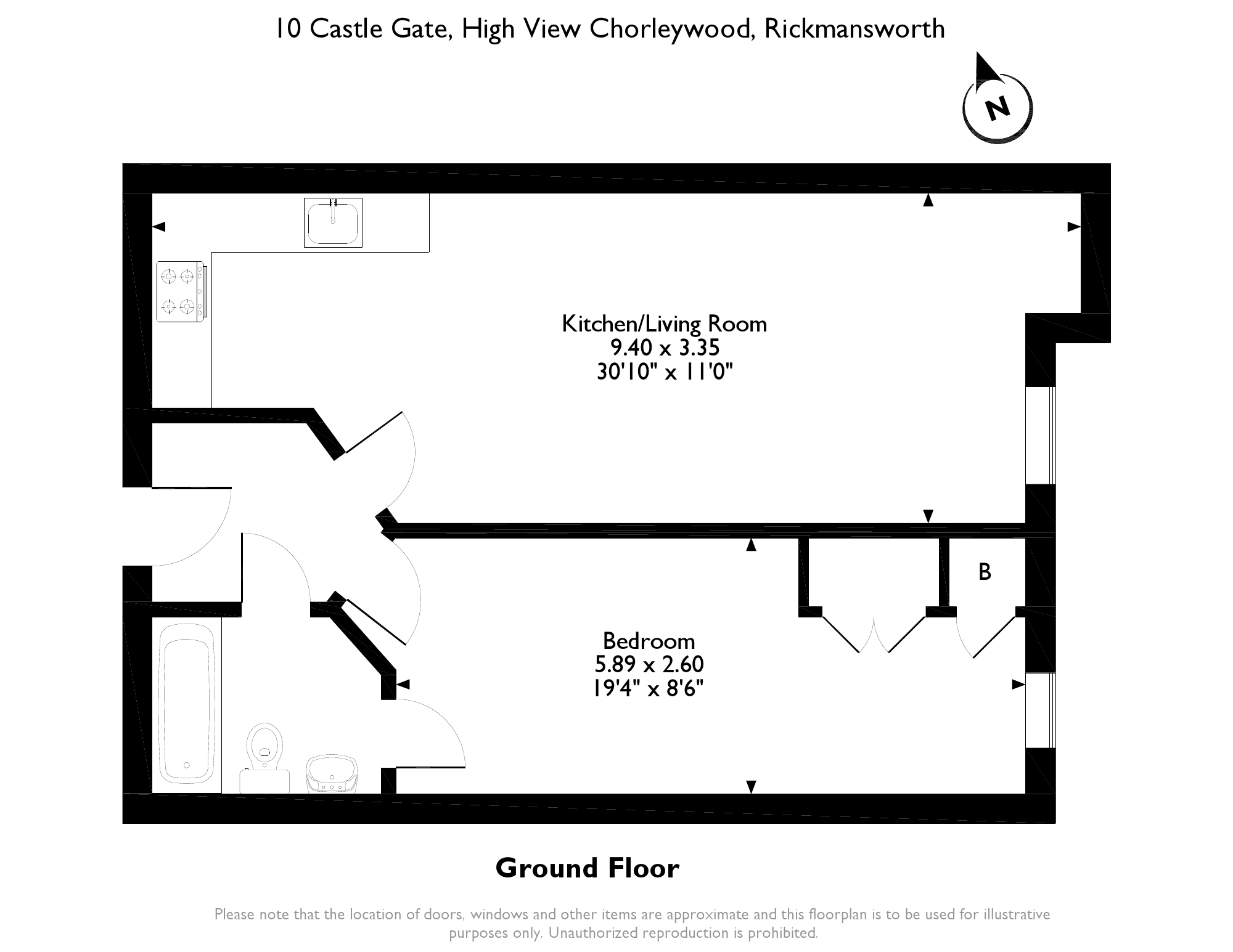 1 bed flat to rent in High View, Chorleywood, Rickmansworth WD3 Zoopla