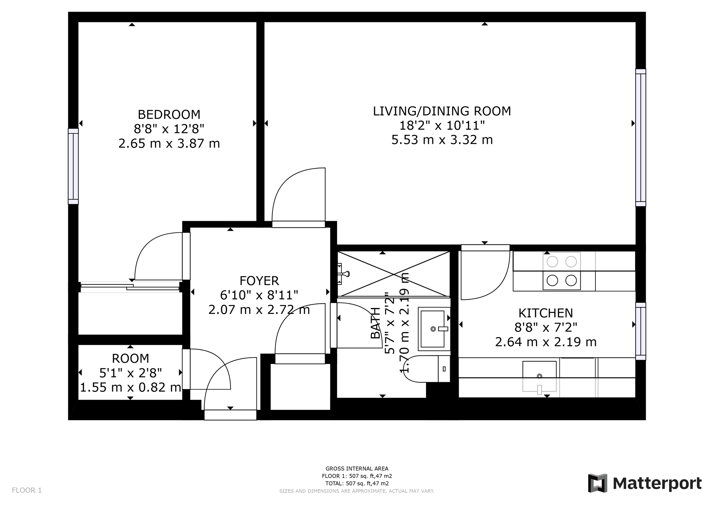 1 bed flat for sale in Riverview Gardens, Tradeston, Glasgow G5 Zoopla