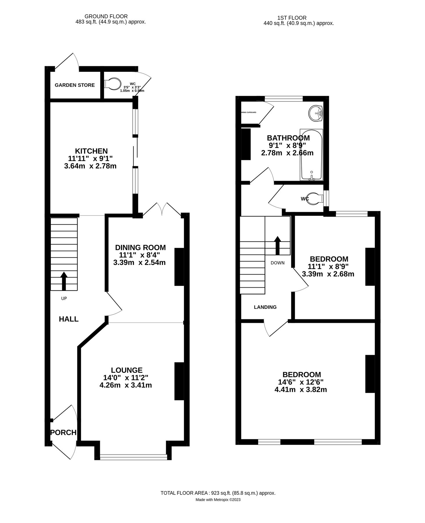 2 bed terraced house for sale in York Road, Littlehampton, West Sussex