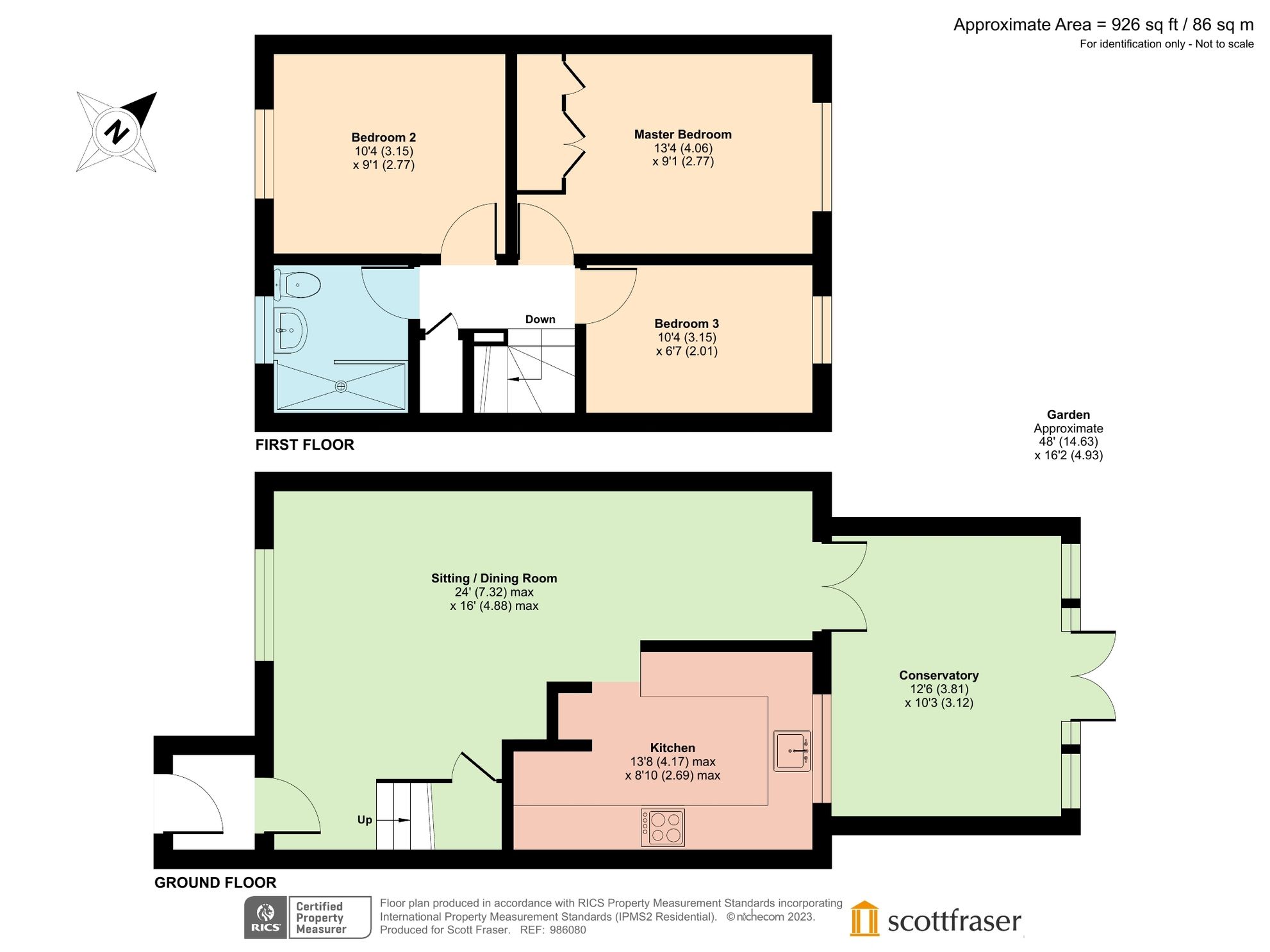 3 bed end terrace house for sale in Bakers Piece, Witney, Oxfordshire