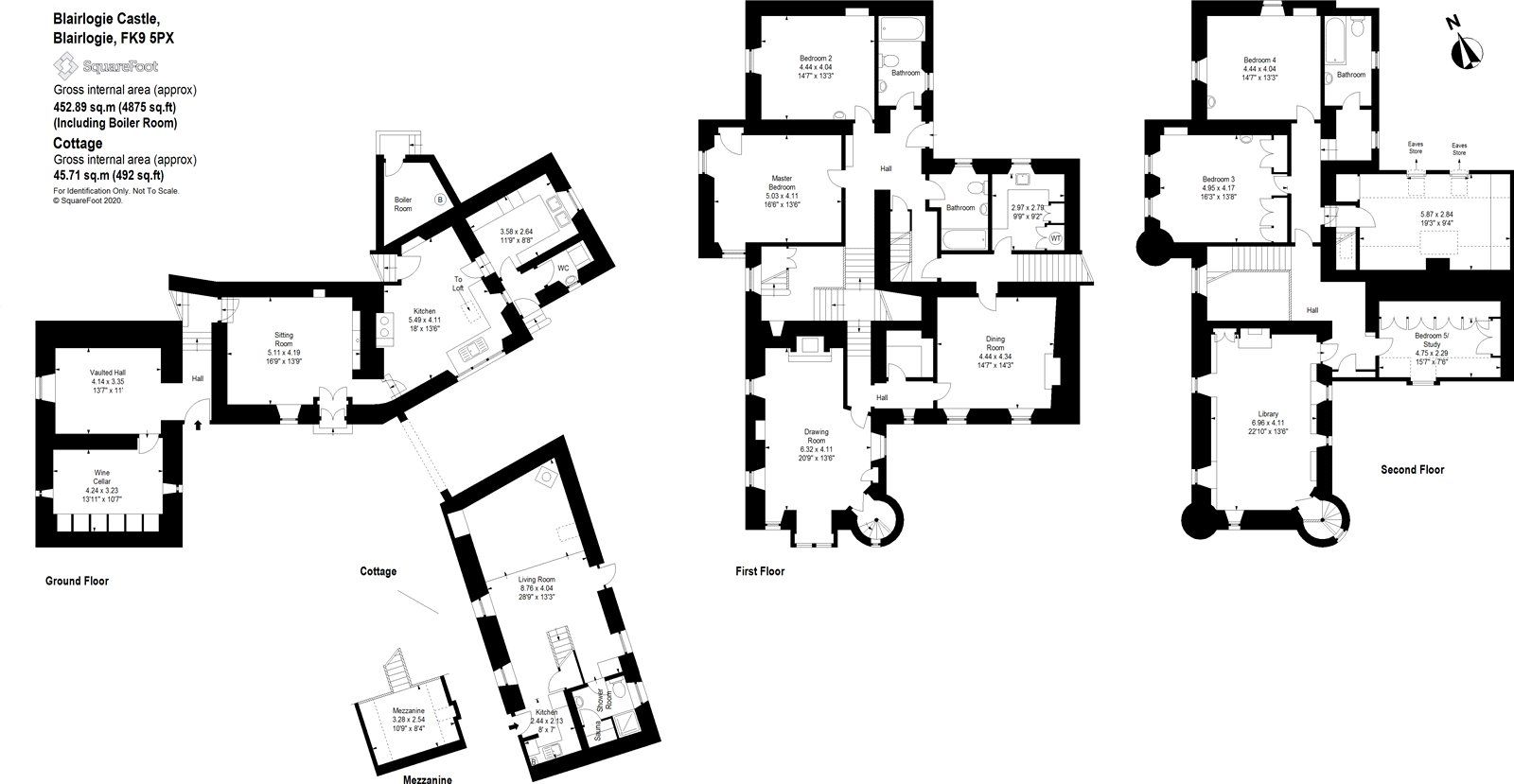 6 bed property for sale in Blairlogie Castle, Blairlogie, Stirling FK9