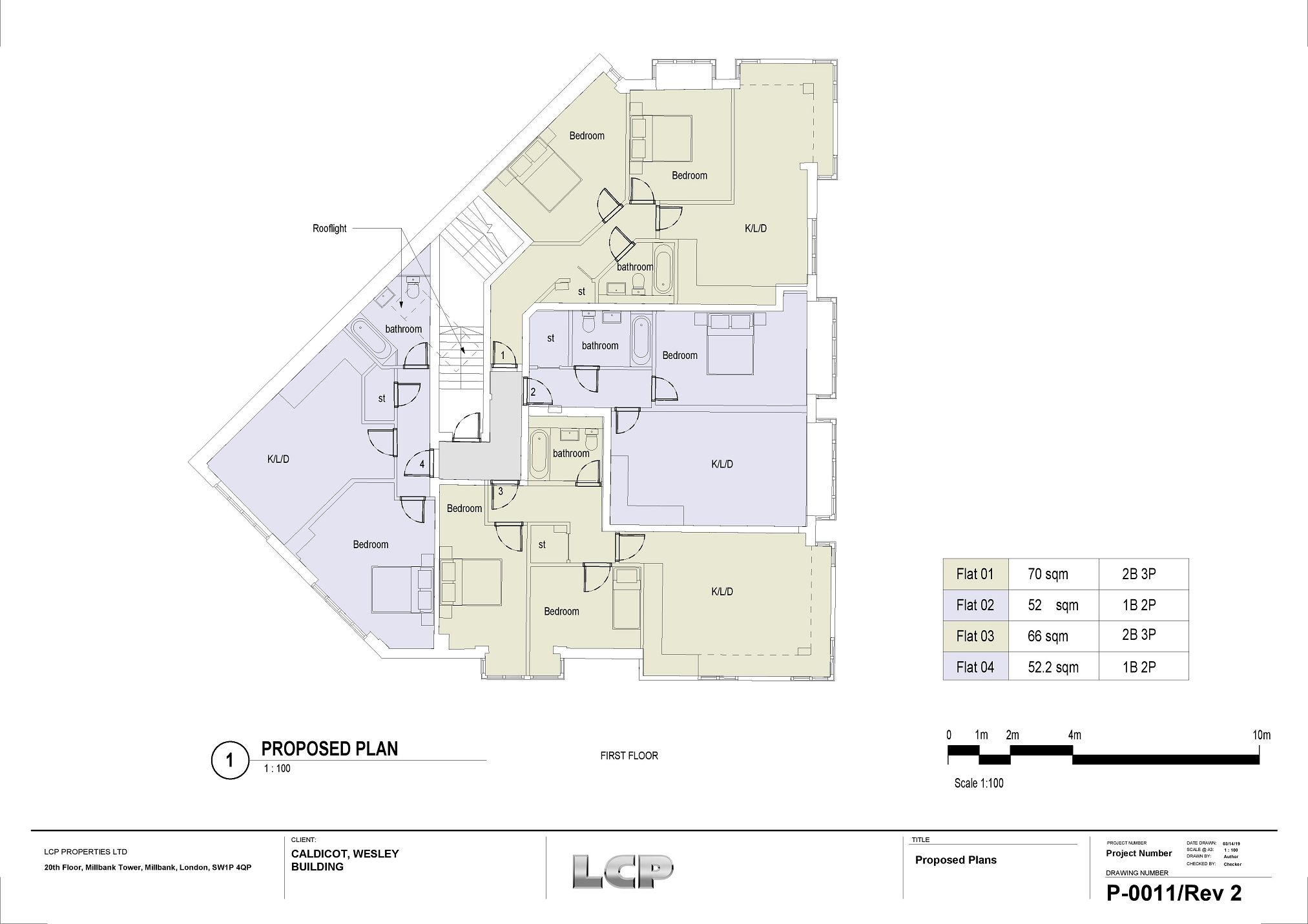 1 bed flat for sale in Wesley House, Newport Road, Caldicot