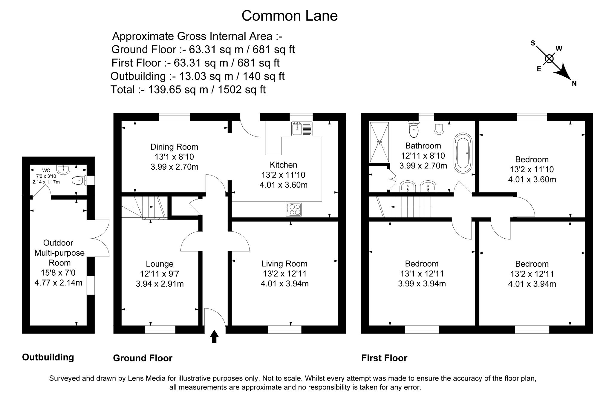 3 bed semidetached house for sale in Common Lane, Culcheth, Warrington, Cheshire WA3 Zoopla
