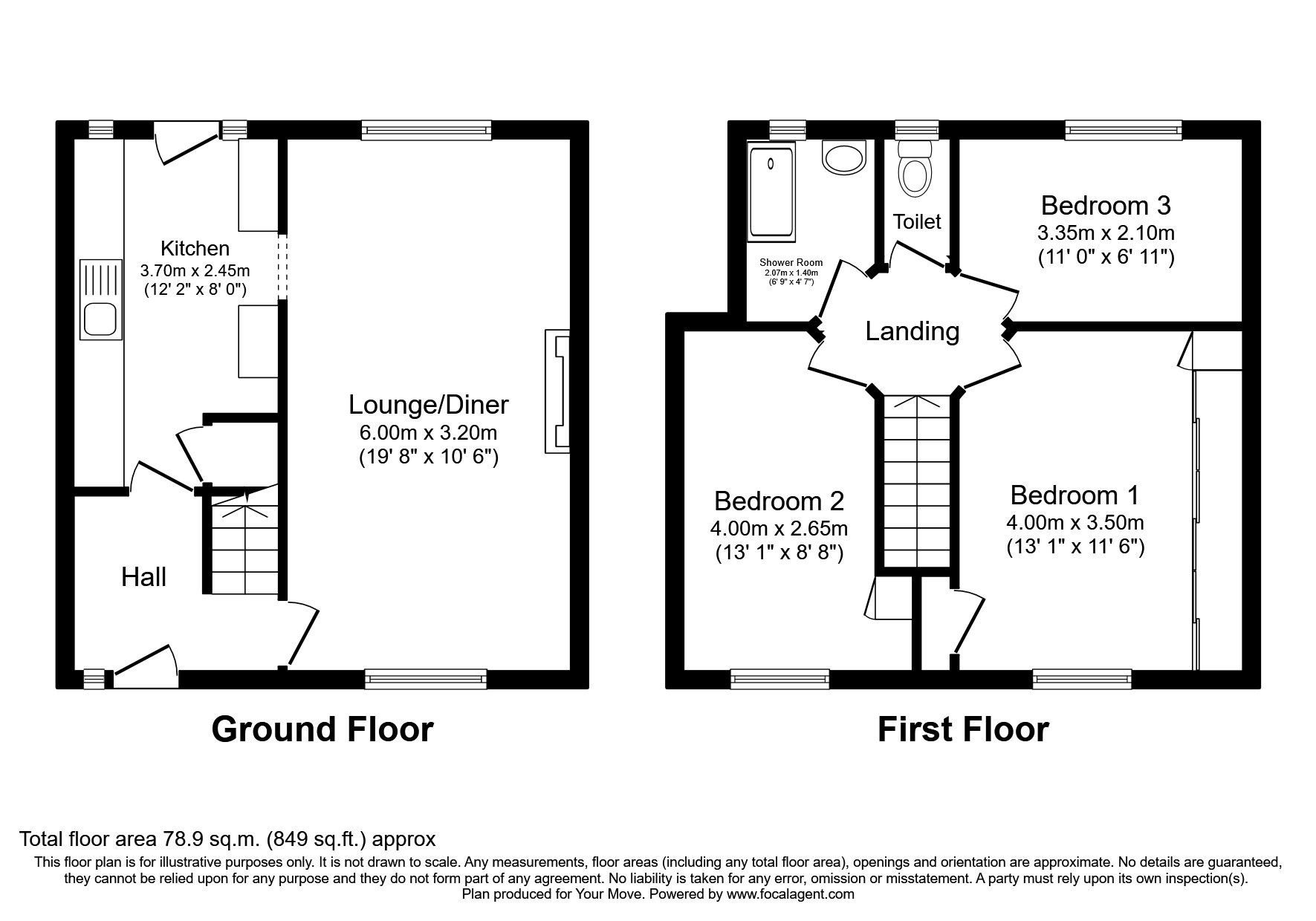 3 bed terraced house for sale in Keyhaven Drive, Havant, Hampshire PO9