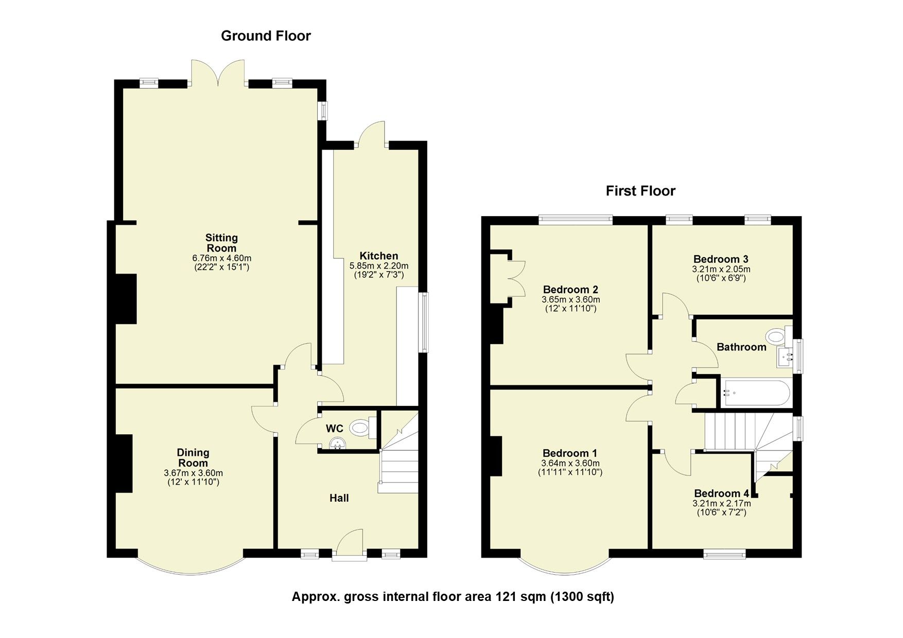 4 bed semidetached house for sale in Thornton Road, Girton, Cambridge