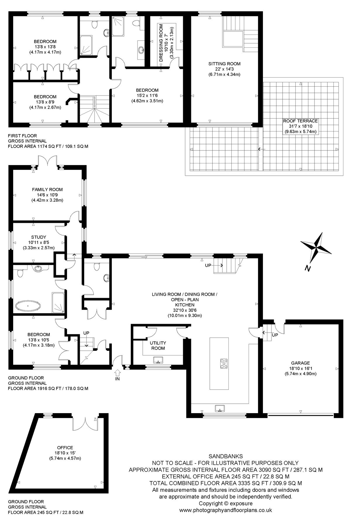 5 bed detached house for sale in Sandbanks, 4 Westerdunes Park, North