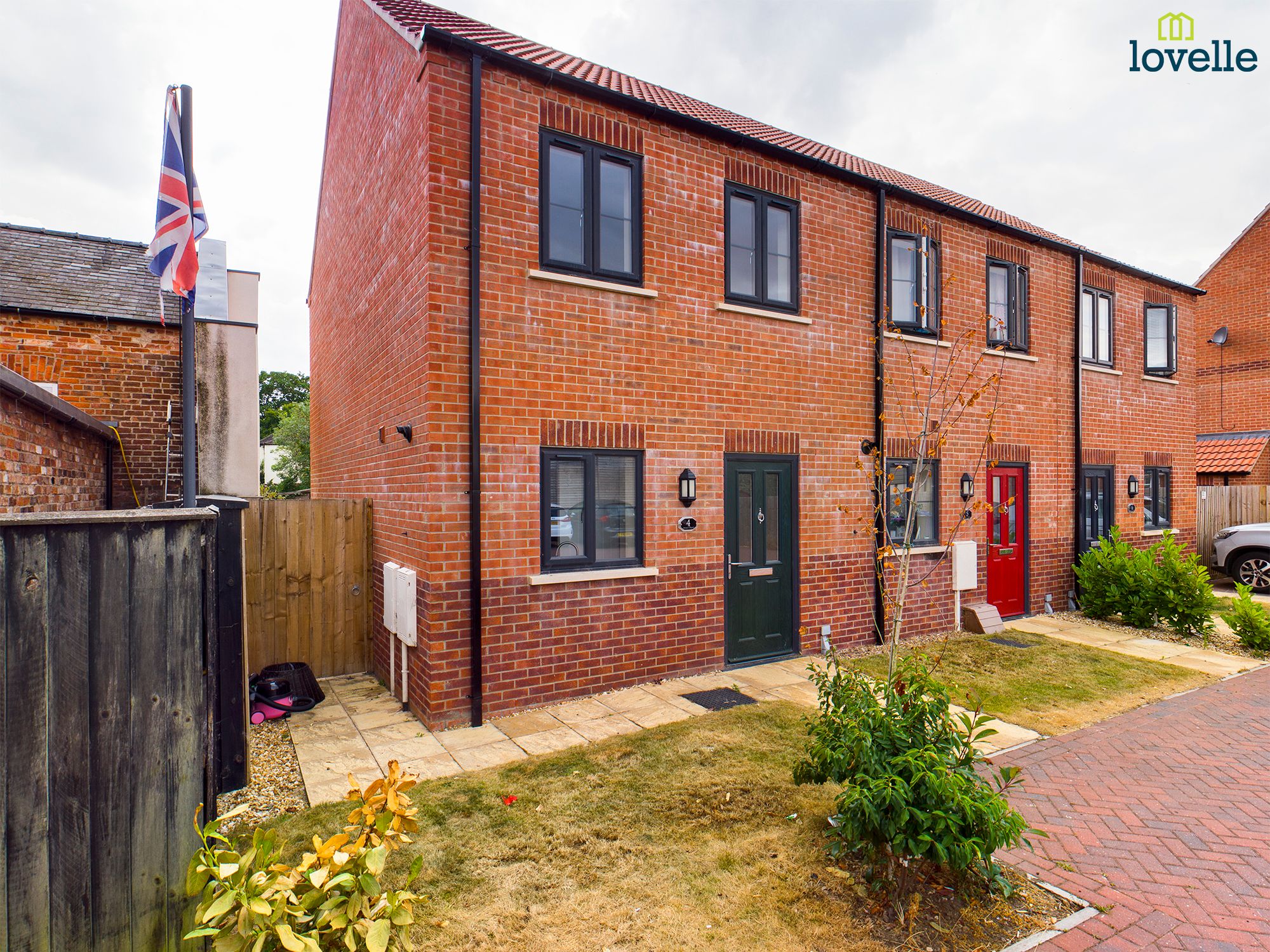 2 bed semidetached house to rent in Wesley Court, Market Rasen LN8