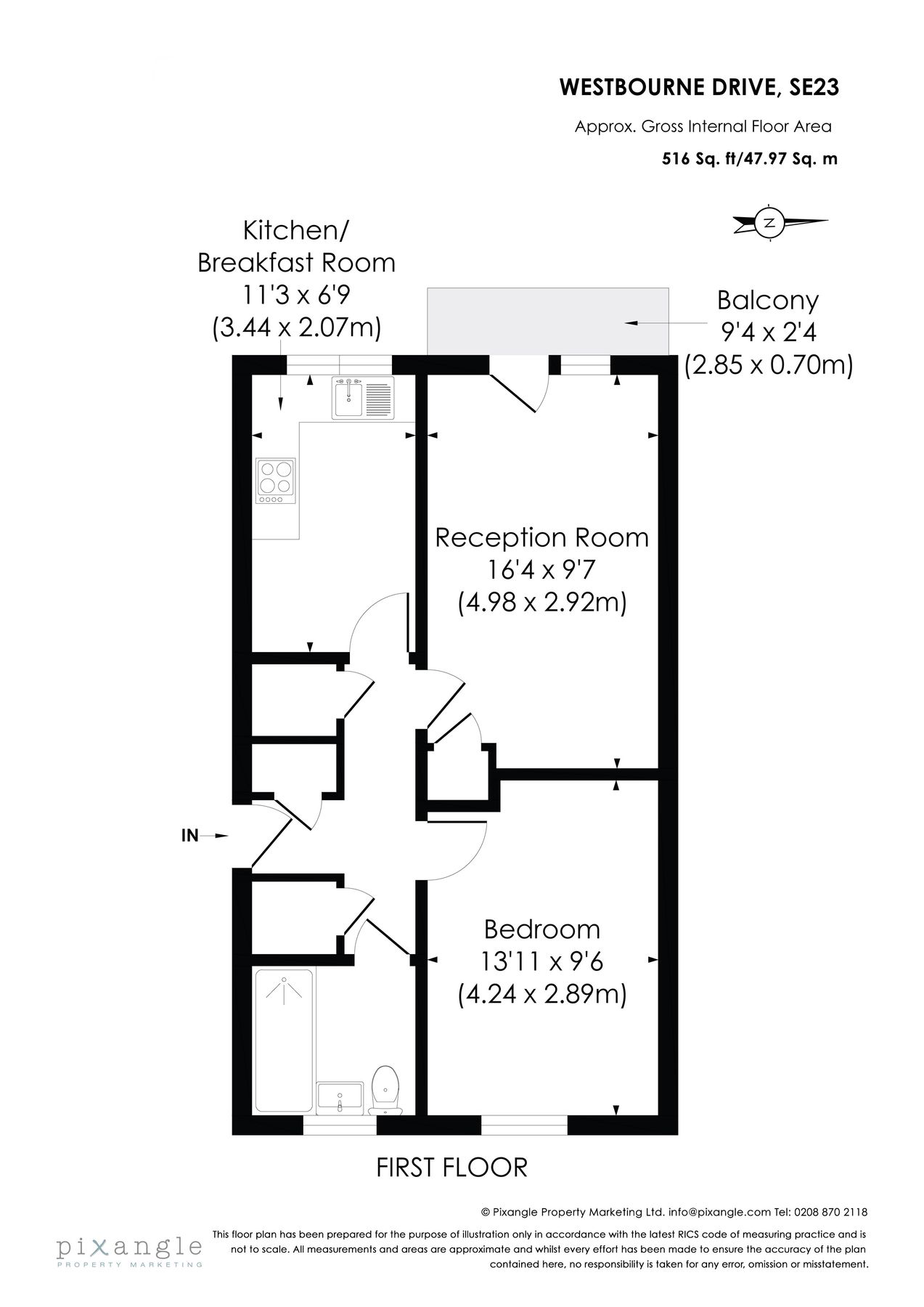 1 bed flat for sale in Westbourne Drive, Forest Hill SE23 Zoopla