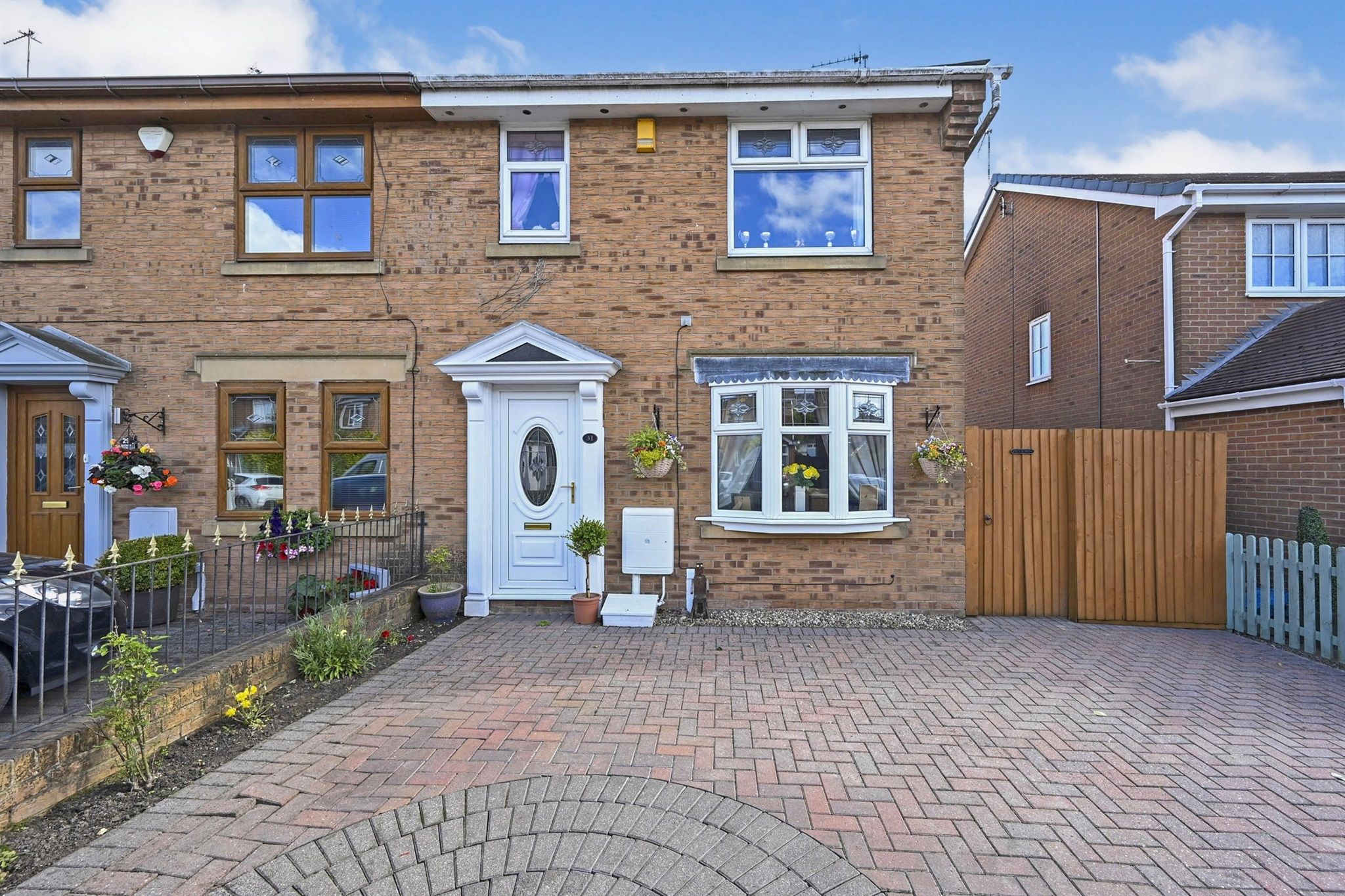 3 bed semidetached house for sale in Quenby Lane, Butterley, Ripley