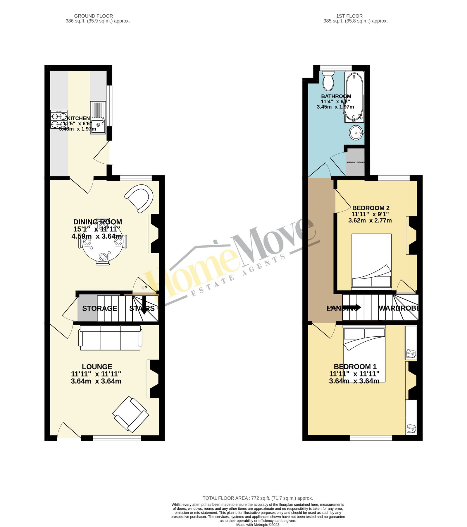 2 bed terraced house for sale in St. Albans Road, Arnold, Nottingham