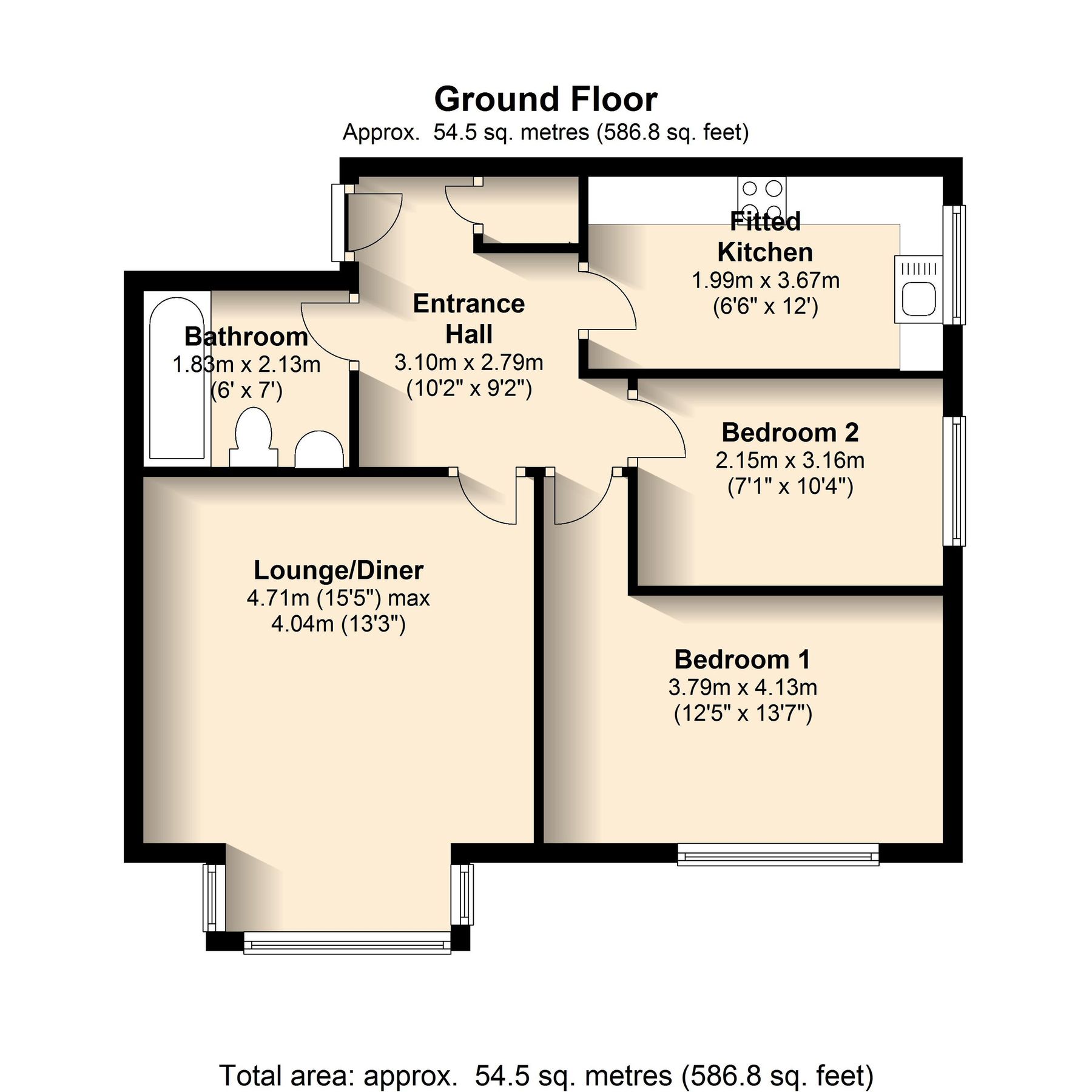 2 bed flat to rent in Bushey Grove Road, Bushey WD23 Zoopla