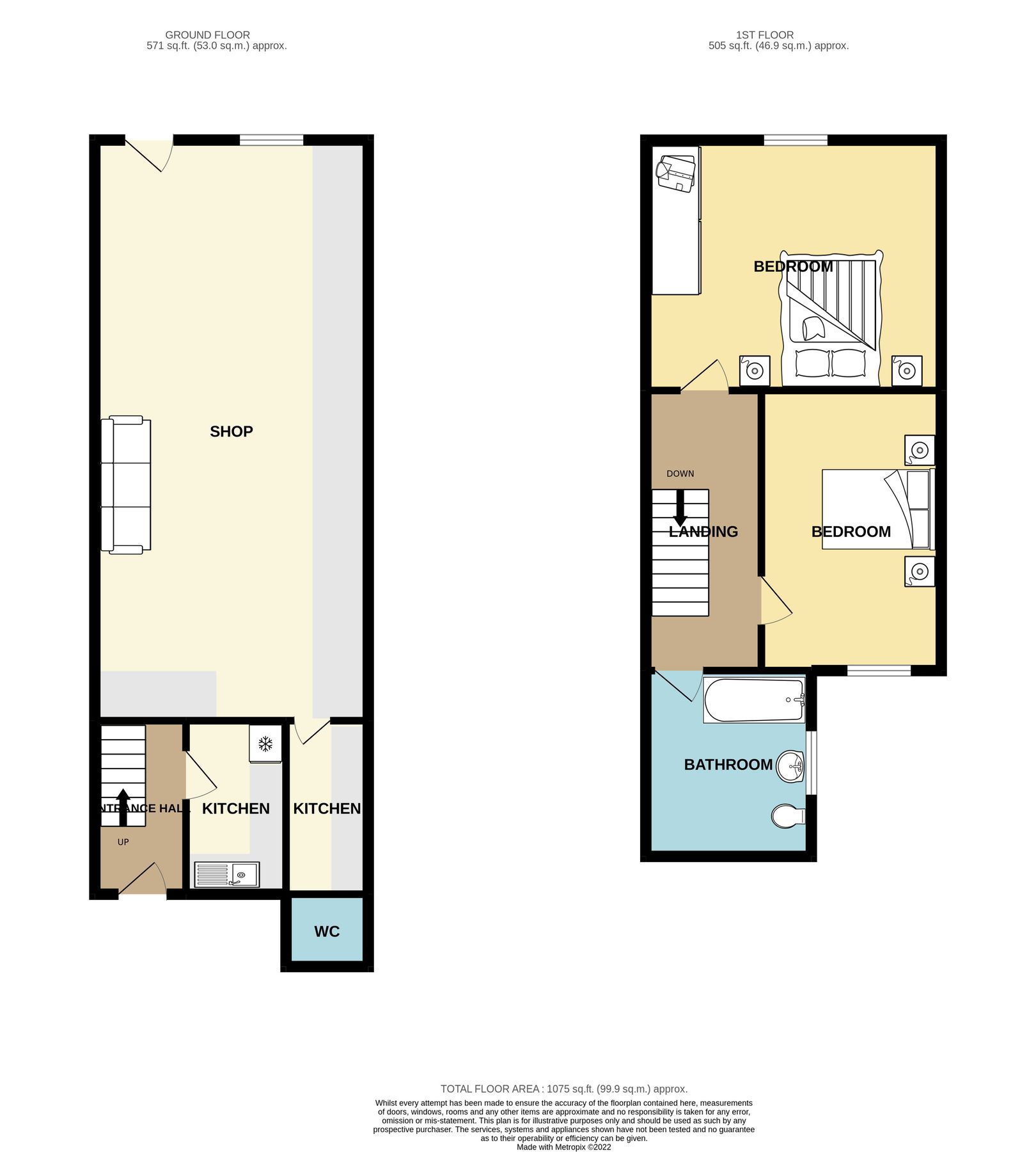 2 bed terraced house for sale in Station Road, Bamber Bridge, Preston