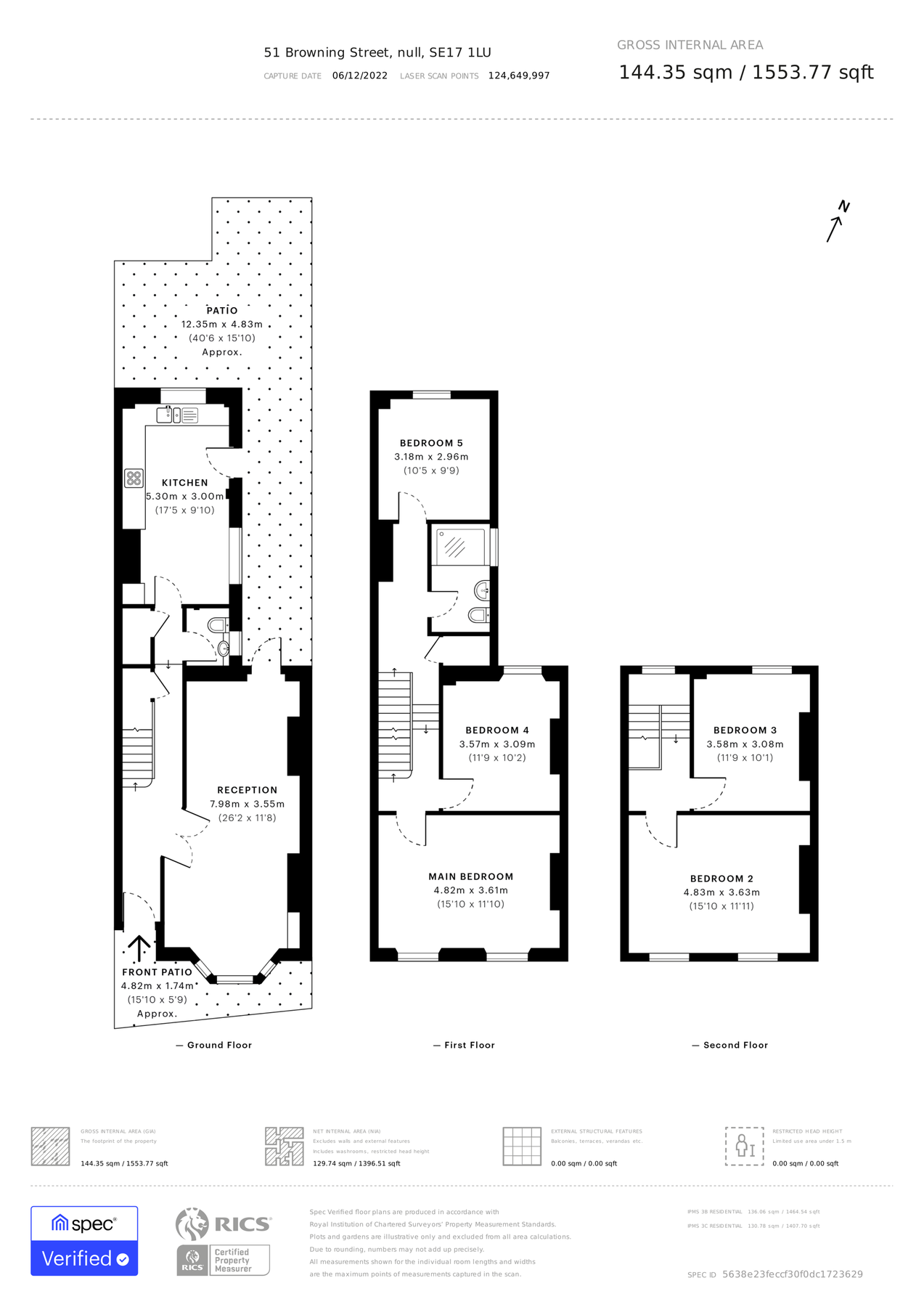 5 bed terraced house for sale in Browning Street, Elephant And Castle