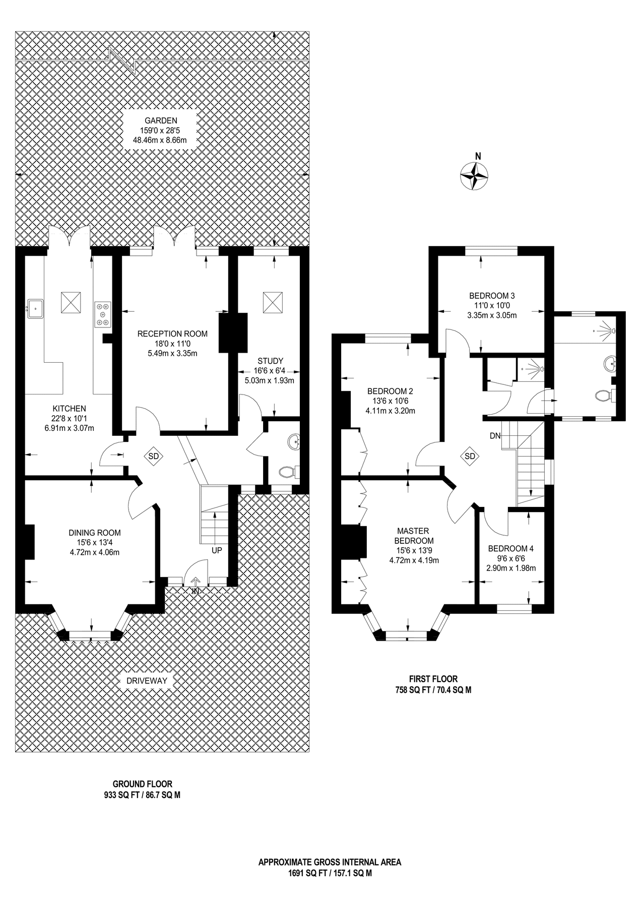 4 bed semidetached house for sale in Nelson Road, New Malden KT3 Zoopla