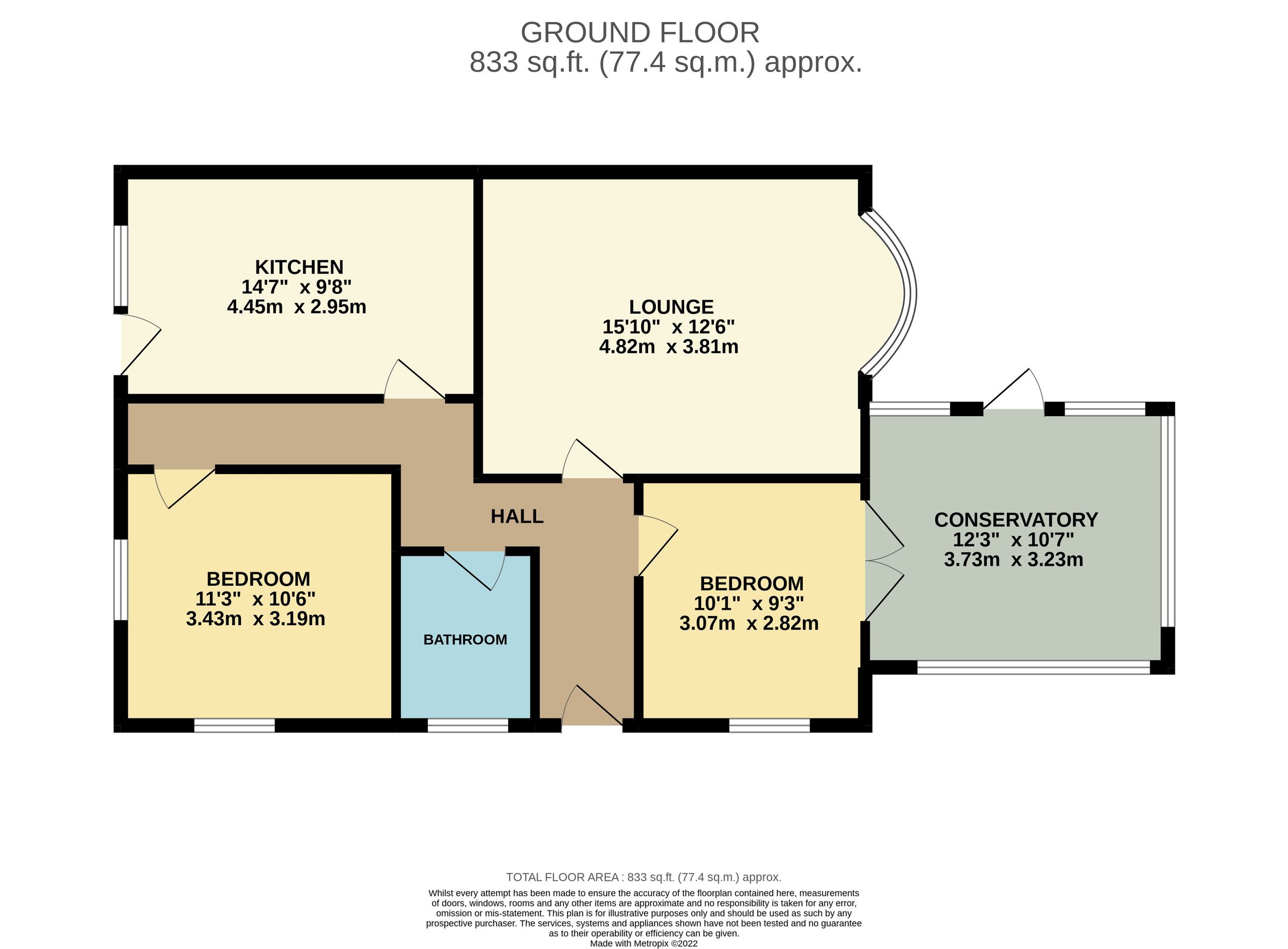 2 bed bungalow for sale in Aintree Road, Little Lever, Bolton, Greater