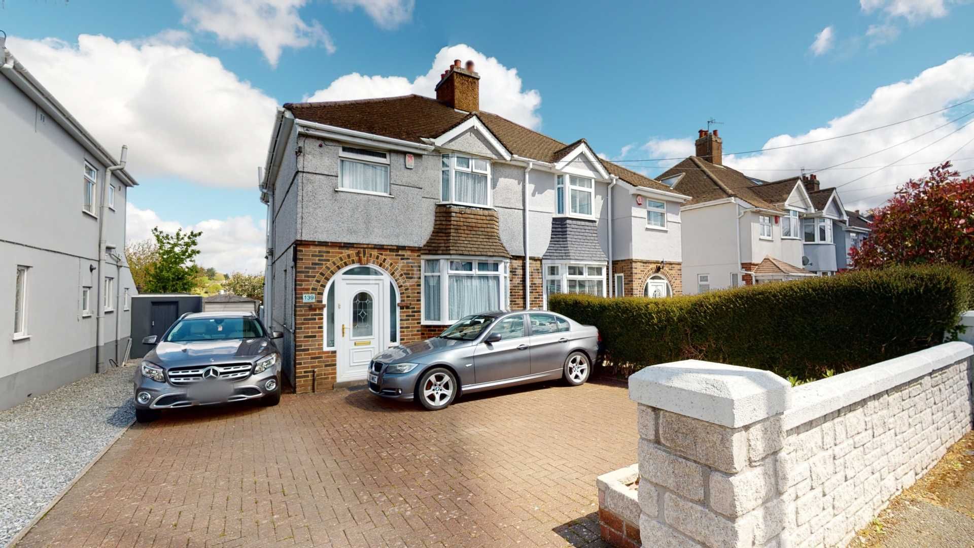 3 bed semidetached house for sale in Fort Austin Avenue, Plymouth PL6