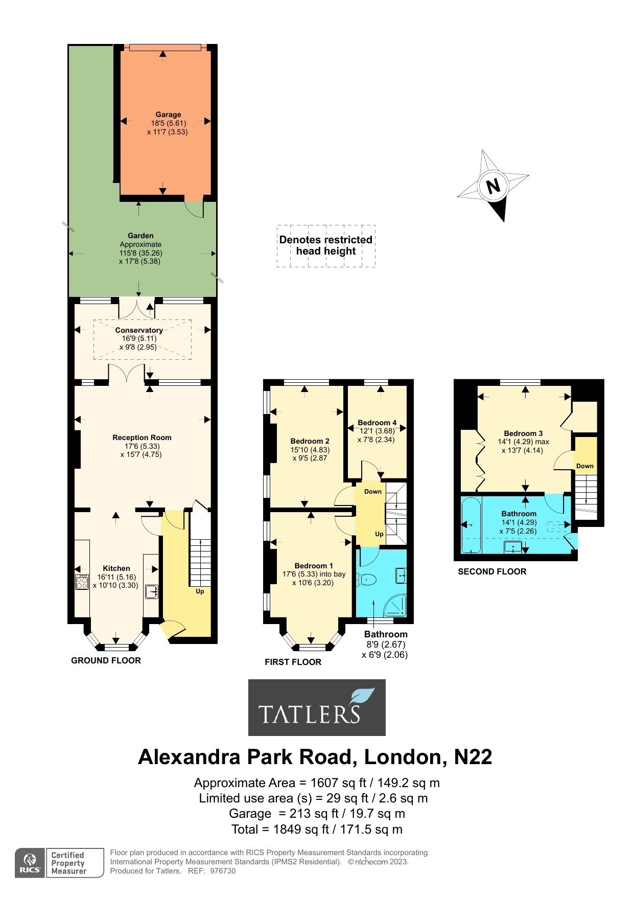 4 bed end terrace house for sale in Alexandra Park Road, Alexandra Park
