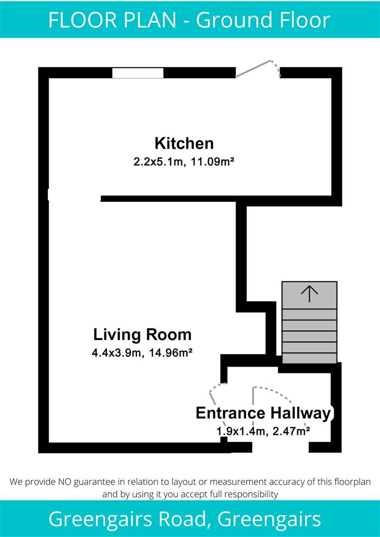 2 bed terraced house for sale in Greengairs Road, Greengairs, Airdrie