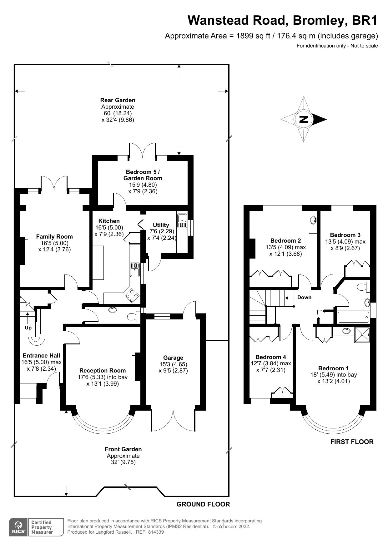 5 bed semidetached house for sale in Wanstead Road, Bromley BR1 Zoopla