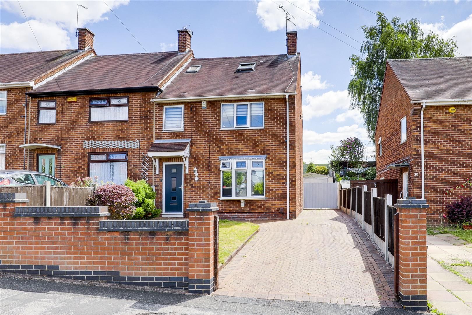 4 bed town house for sale in Mildenhall Crescent, Bestwood Park