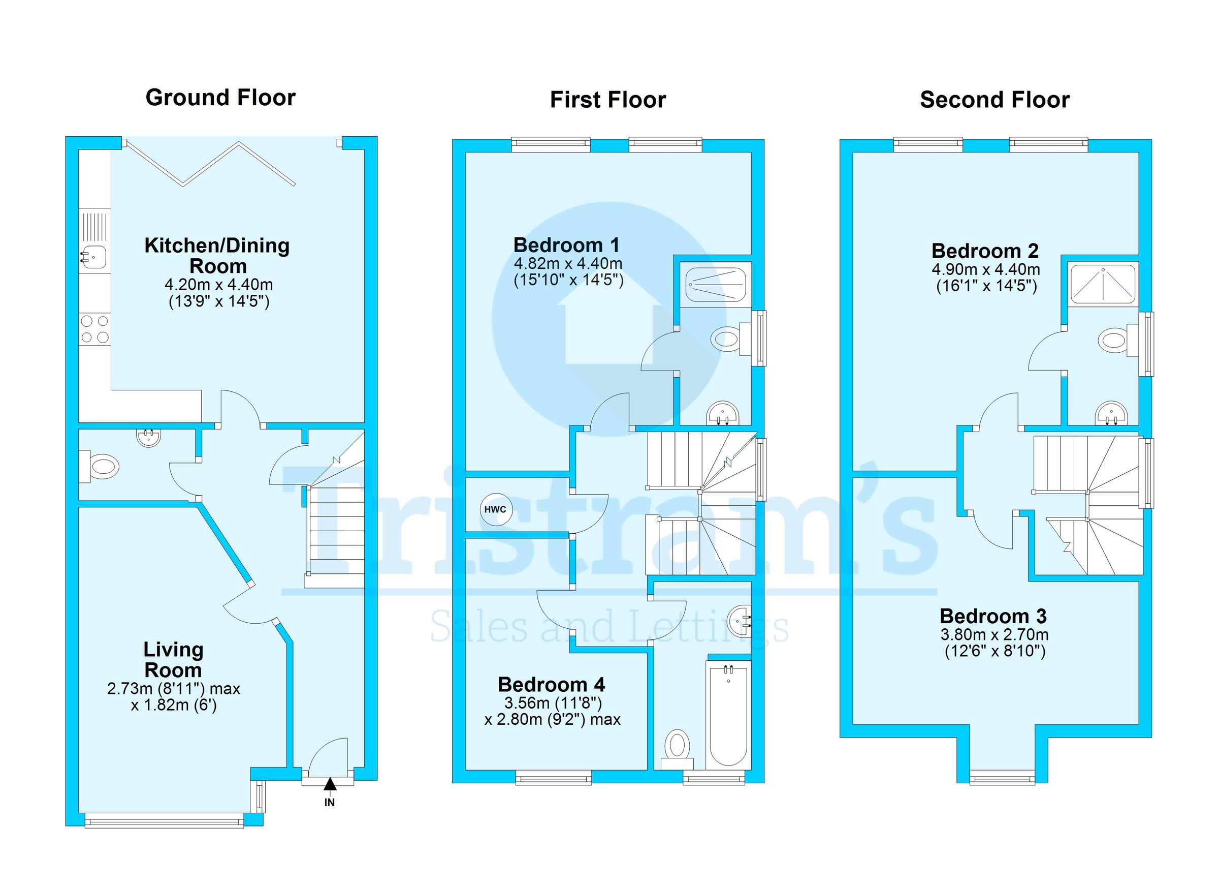 4 bed semidetached house to rent in Beechdale Road, Nottingham NG8