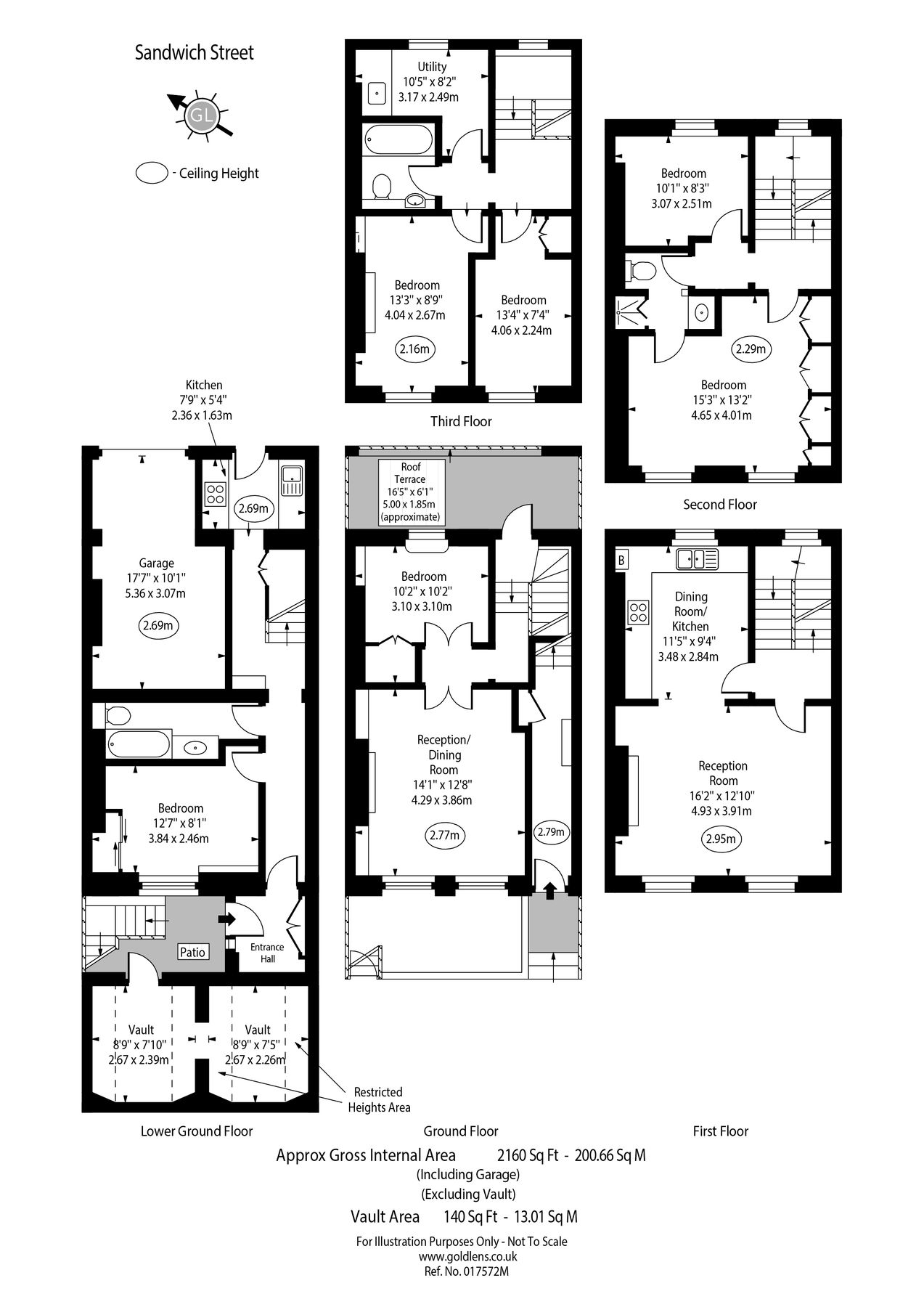 4 bed terraced house for sale in Tankerton Houses, Tankerton Street, London WC1H Zoopla