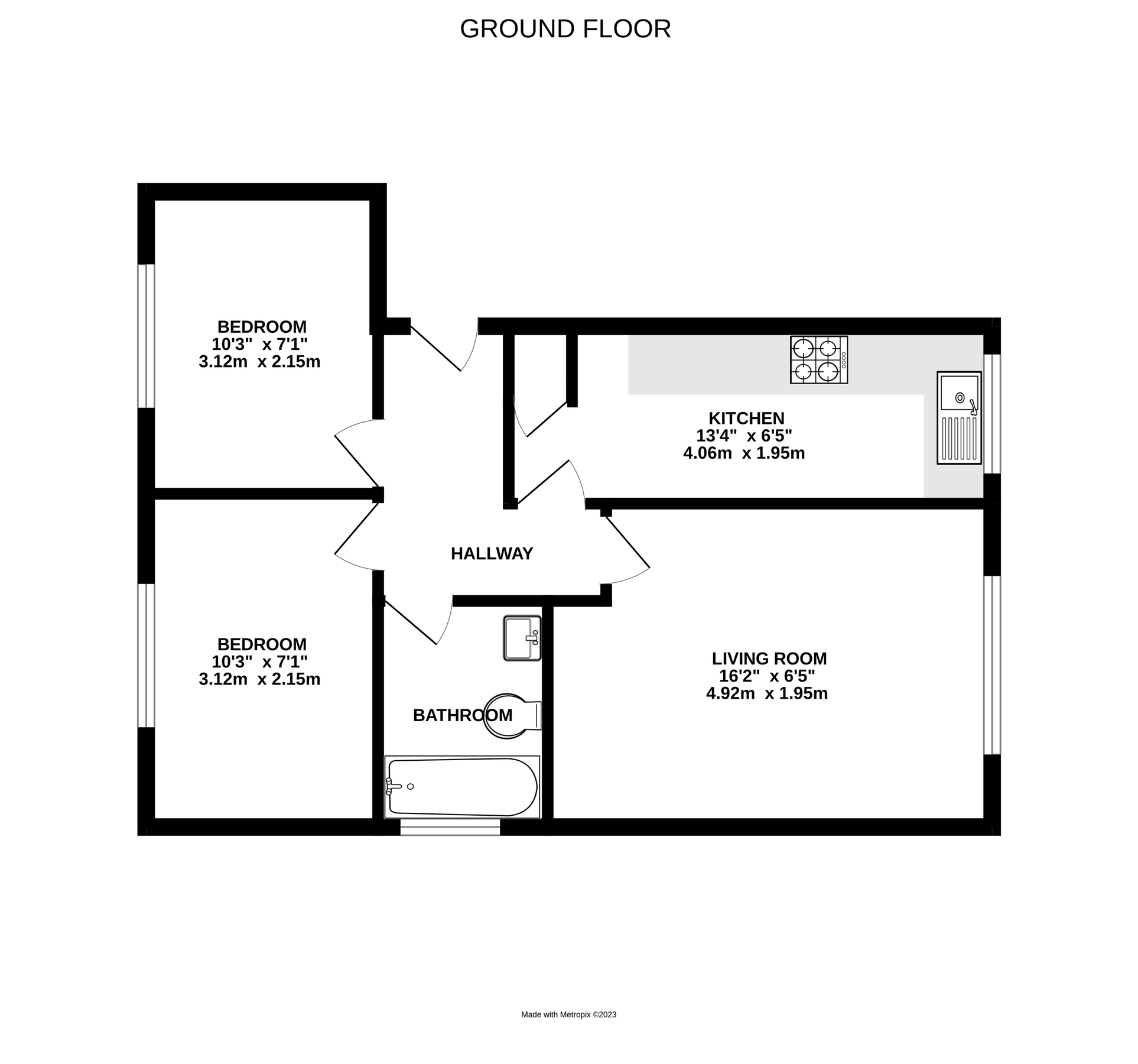 2 bed flat for sale in Henley Drive, Frimley Green, Camberley, Surrey