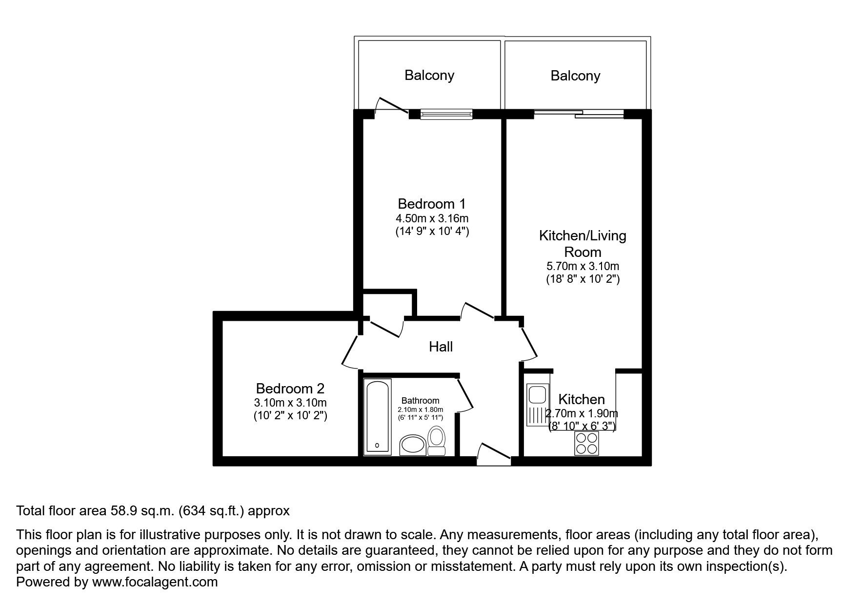 1 bed flat to rent in Cavalier House, Uxbridge Road, Ealing W5 Zoopla