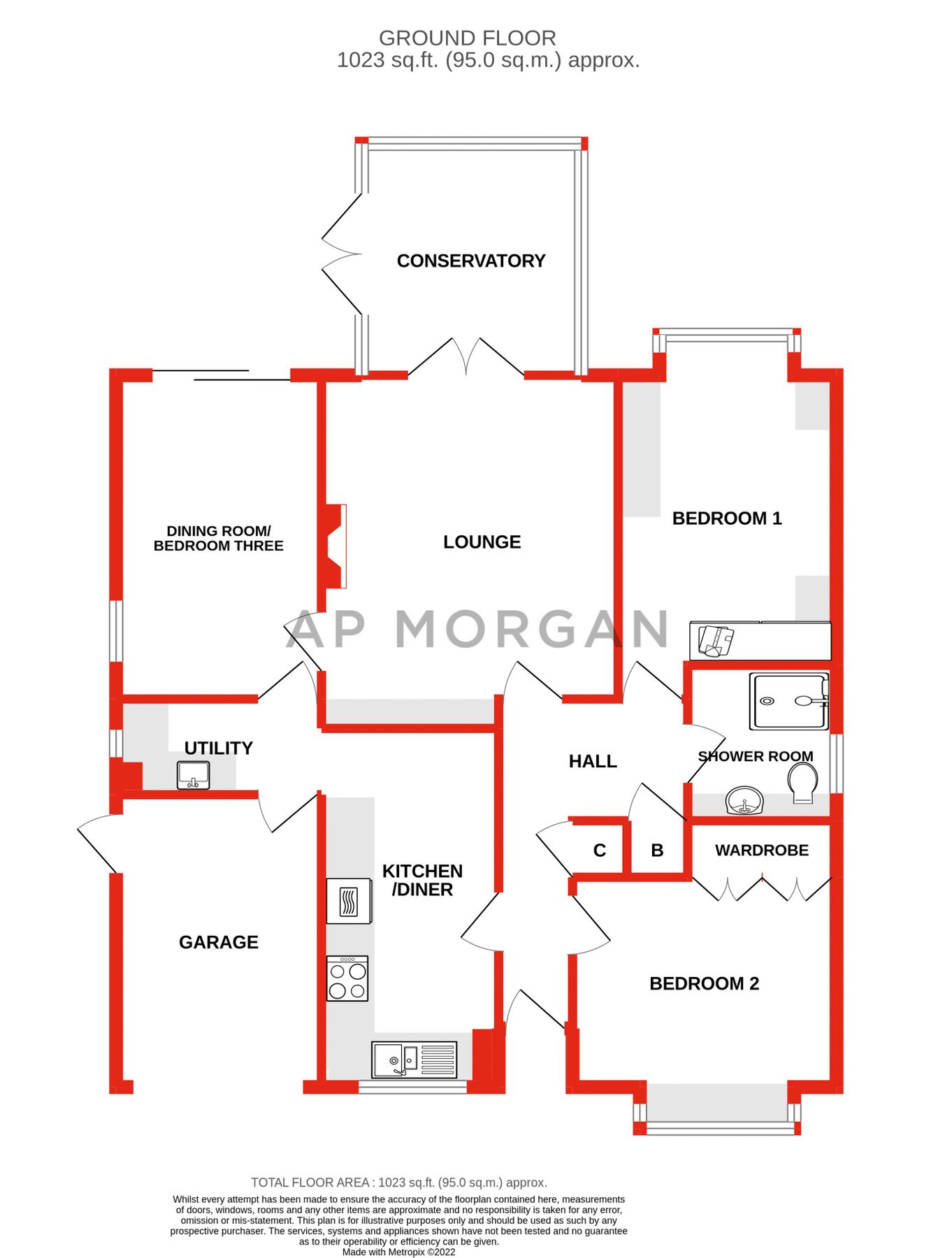 3 bed detached bungalow for sale in Marylebone Close, Amblecote
