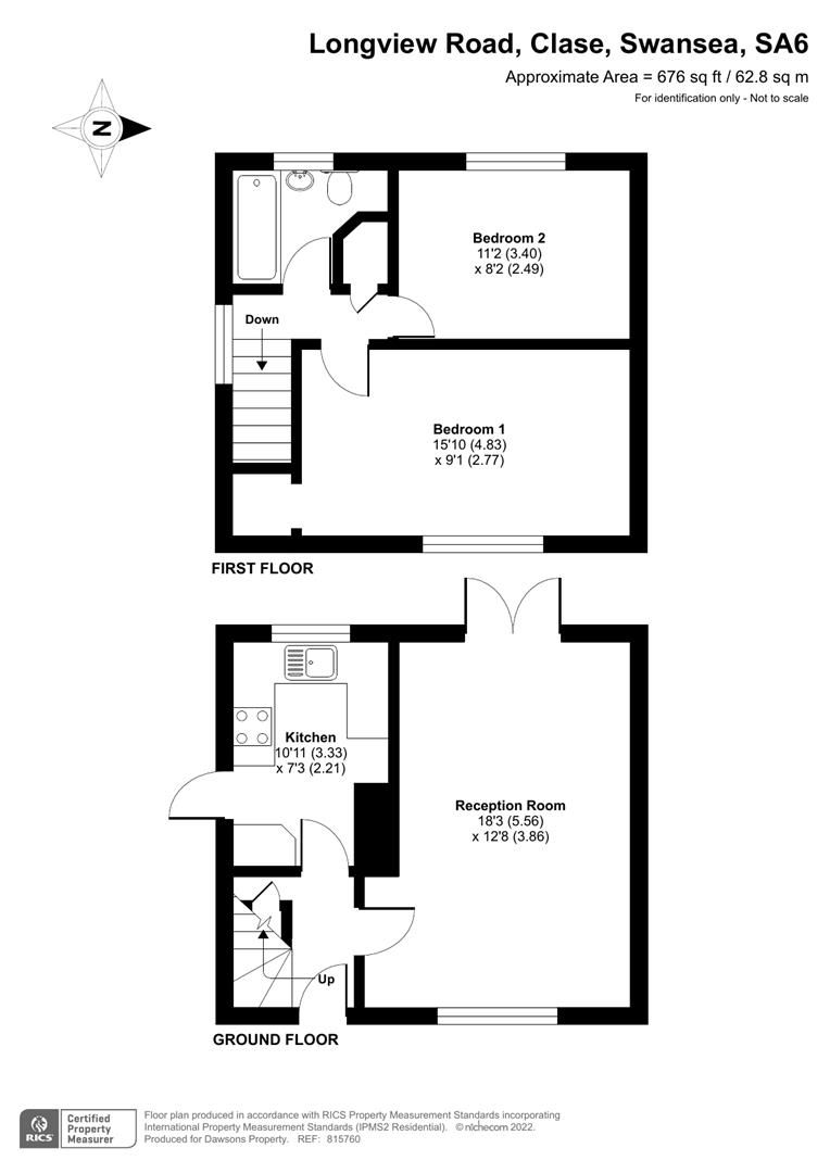 2 bed semidetached house for sale in Longview Road, Clase, Swansea SA6