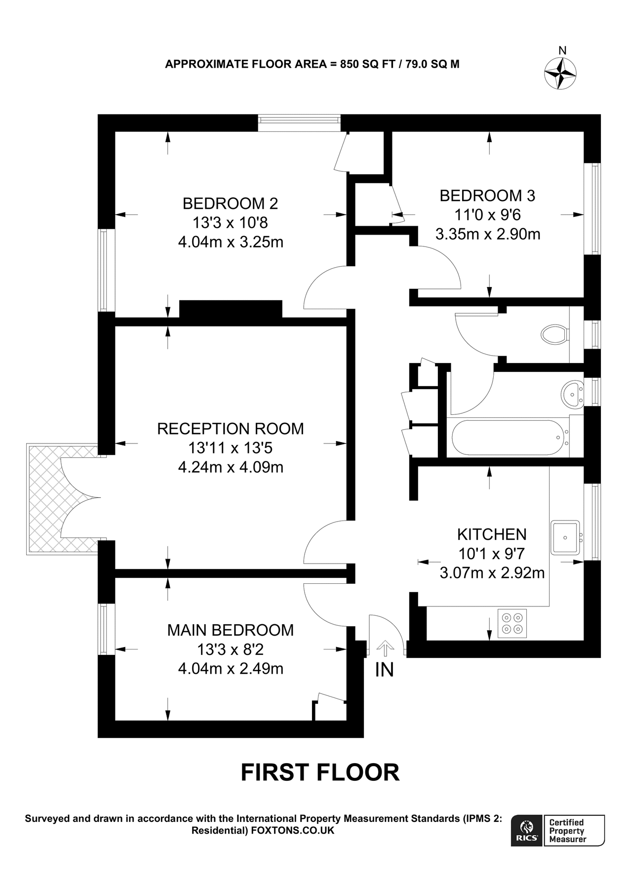 3 bed flat for sale in Farleigh House, Kingston Hill, Kingston Upon