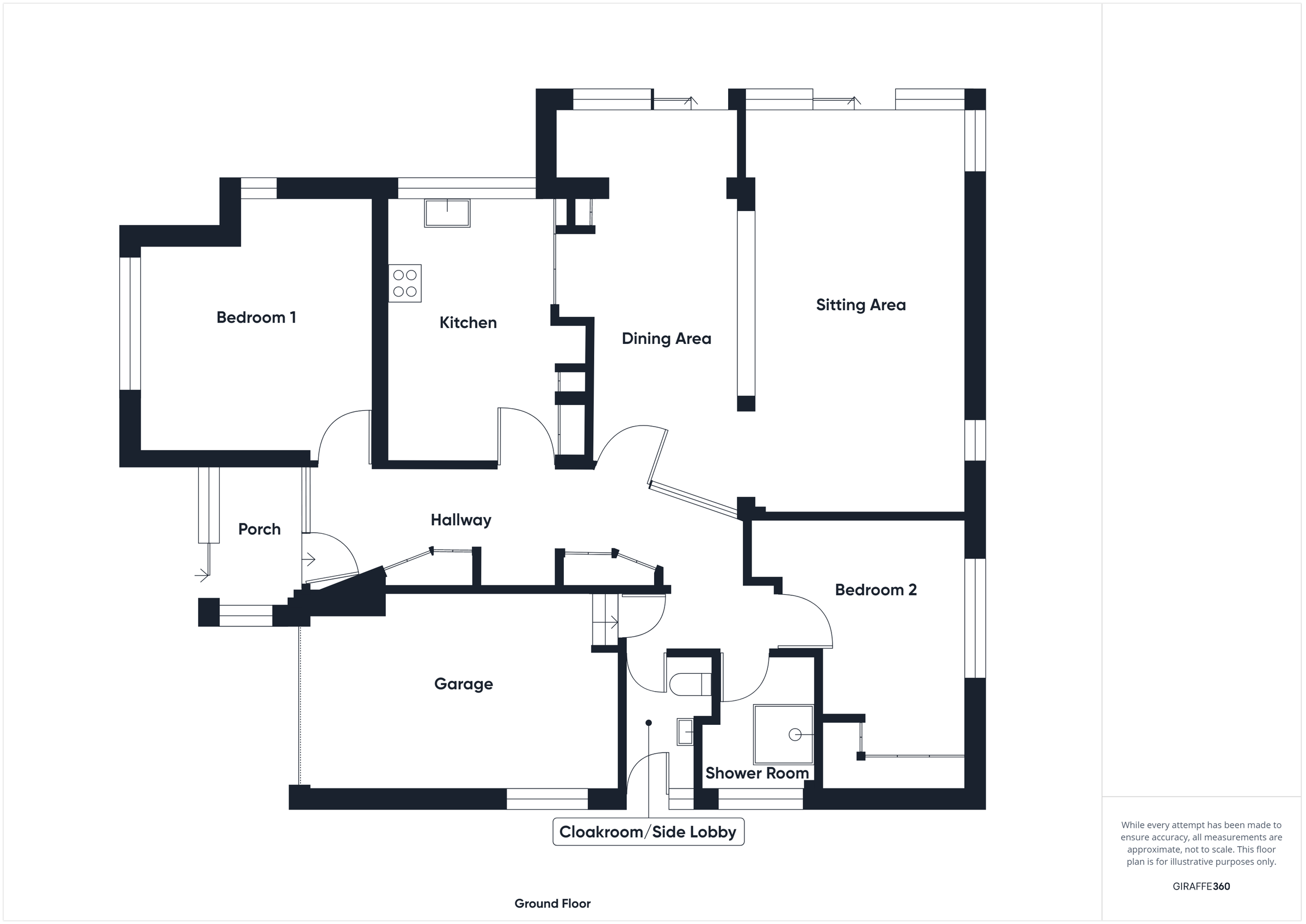 2 bed bungalow for sale in Archenfield Road, RossOnWye, Herefordshire