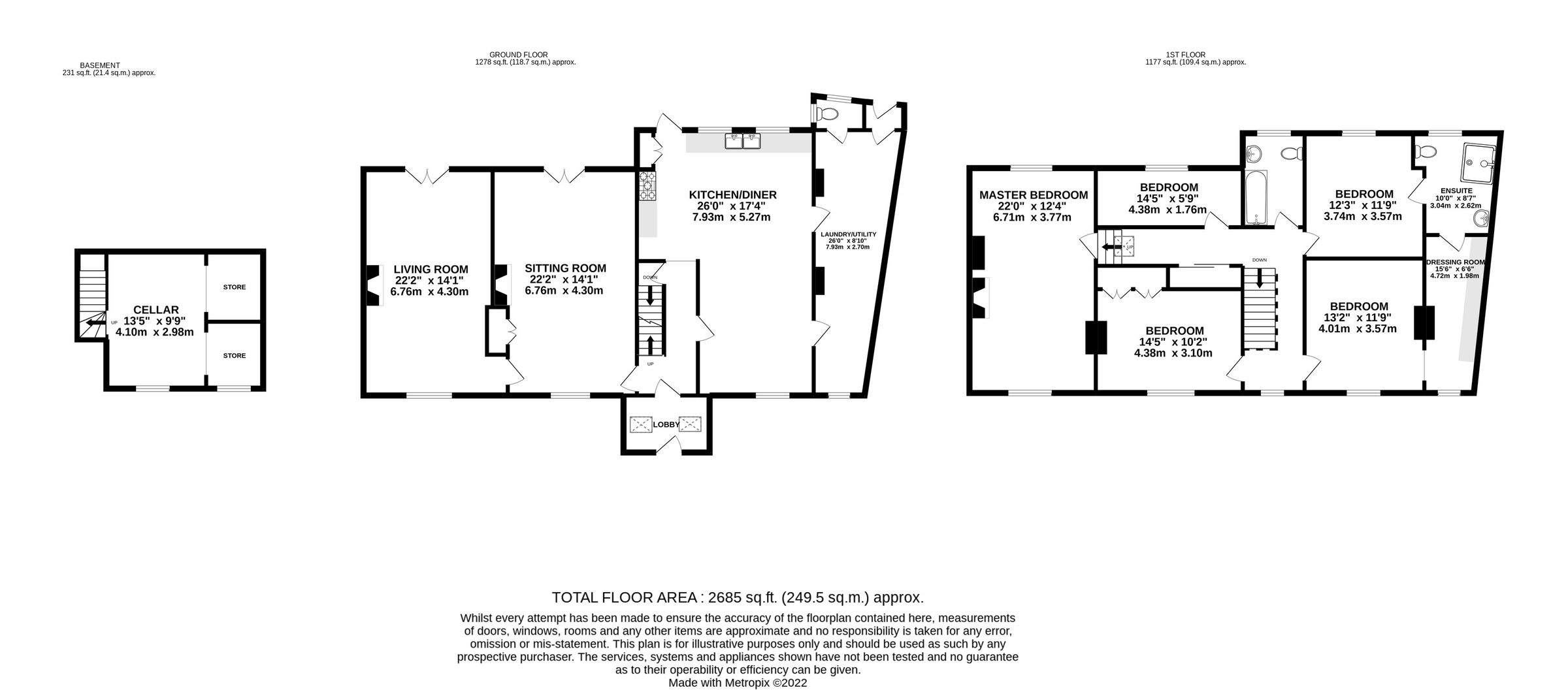 5 bed detached house for sale in High Street, Pembury TN2 Zoopla