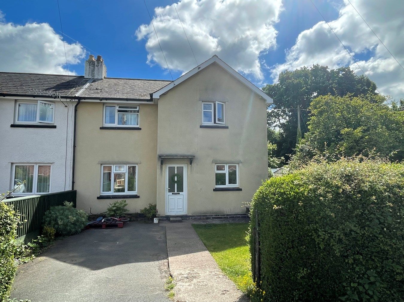 3 bed semi-detached house for sale in Neuadd Terrace, Bronllys, Brecon ...
