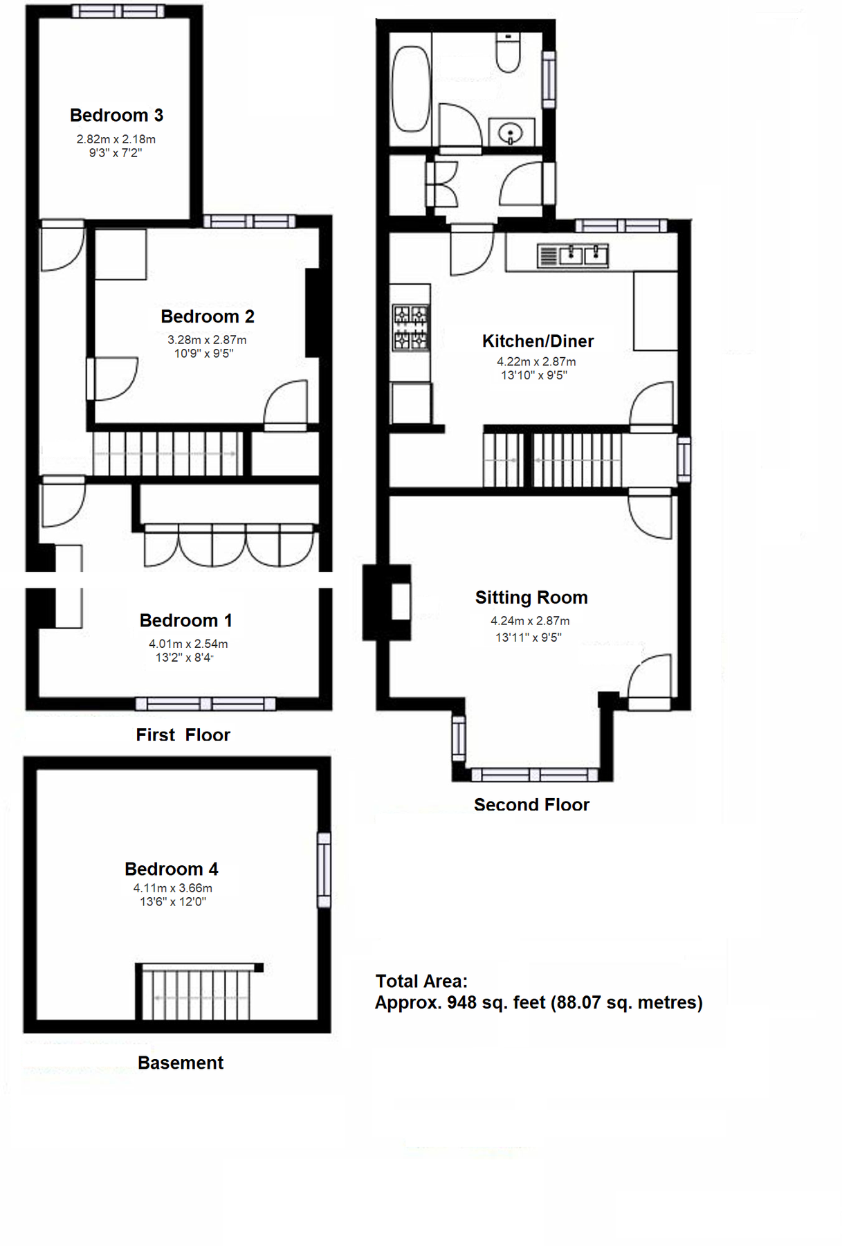 4 bed detached house for sale in Kingsdown Road, St Margarets At Cliffe