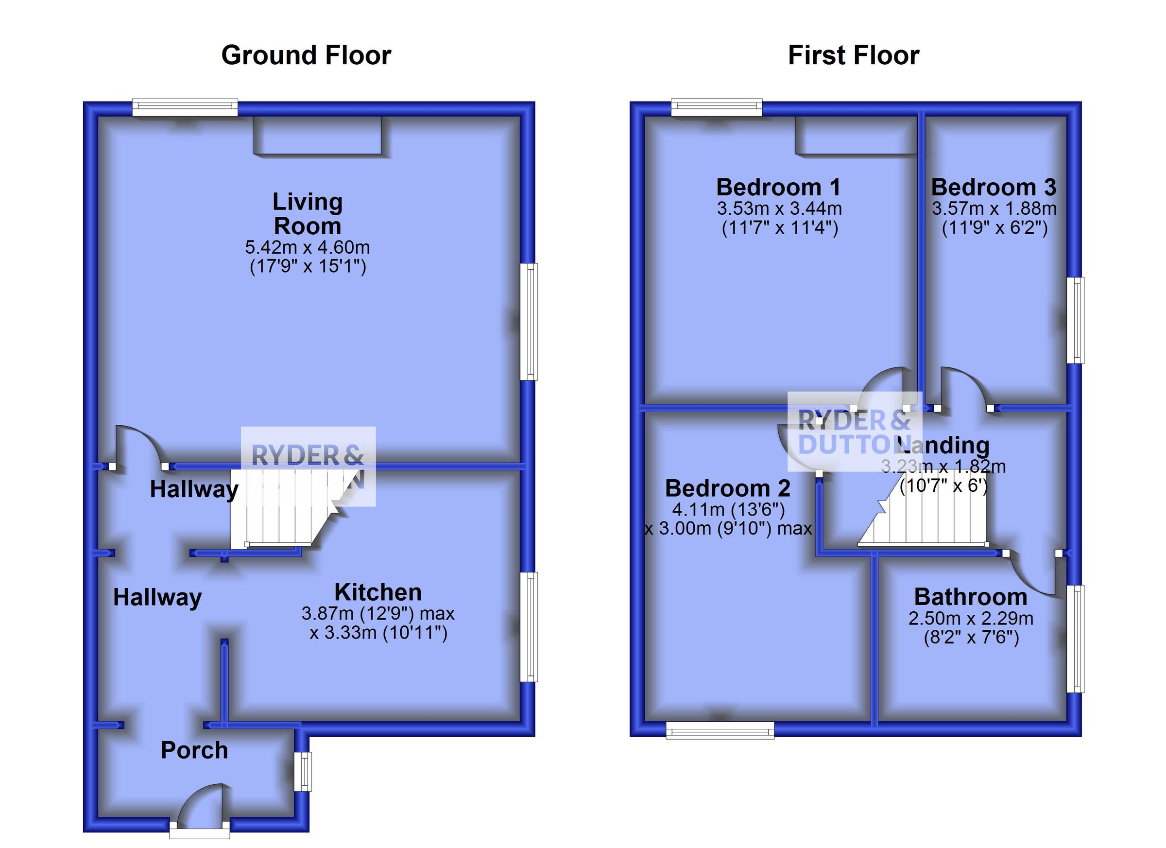 3 bed semidetached house for sale in Quarmby Road, Huddersfield HD3
