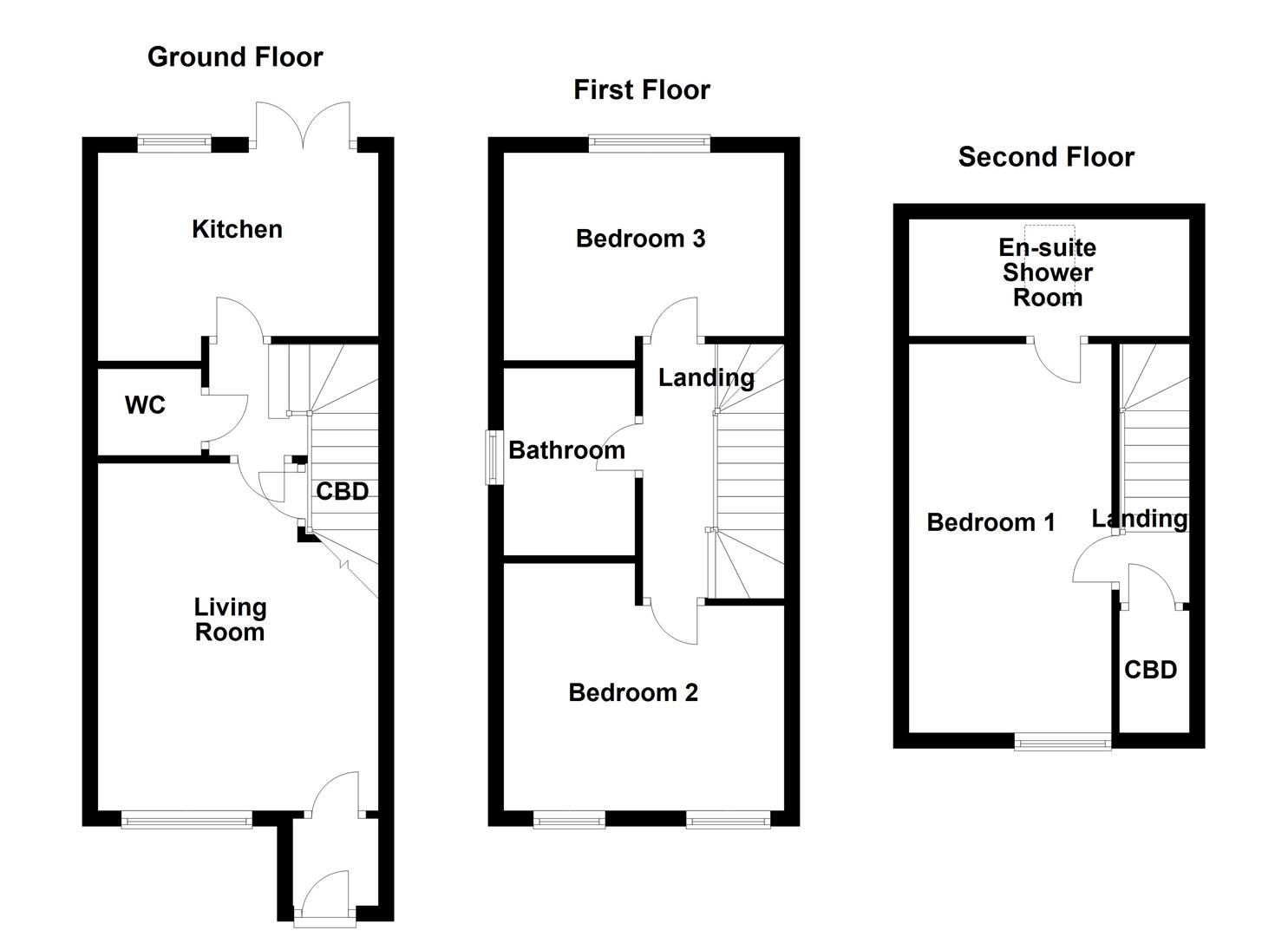 3 bed town house for sale in Friarwood Mews, Pontefract WF8 Zoopla