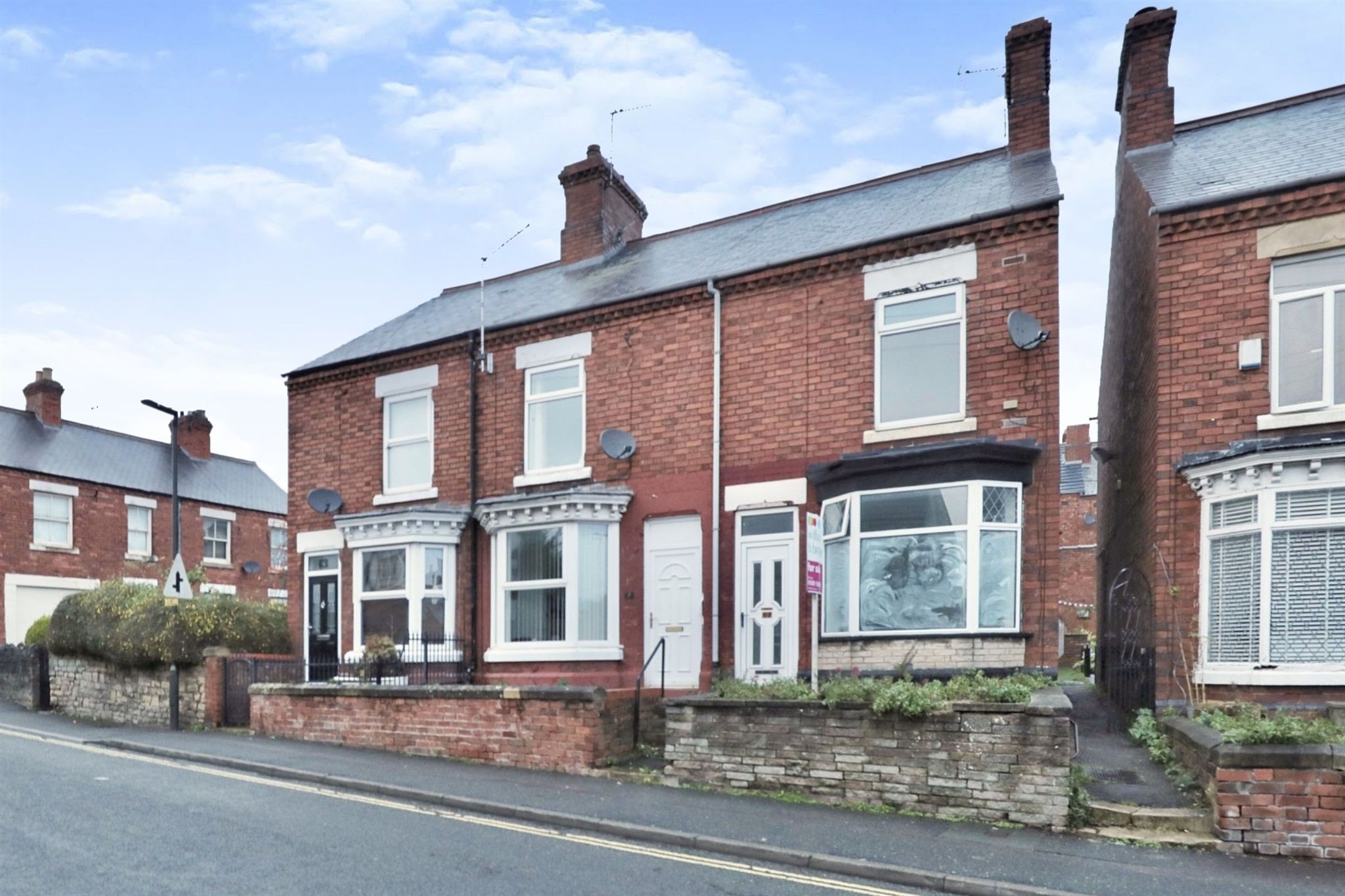 2 bed terraced house for sale in Welbeck Street, Whitwell, Worksop S80